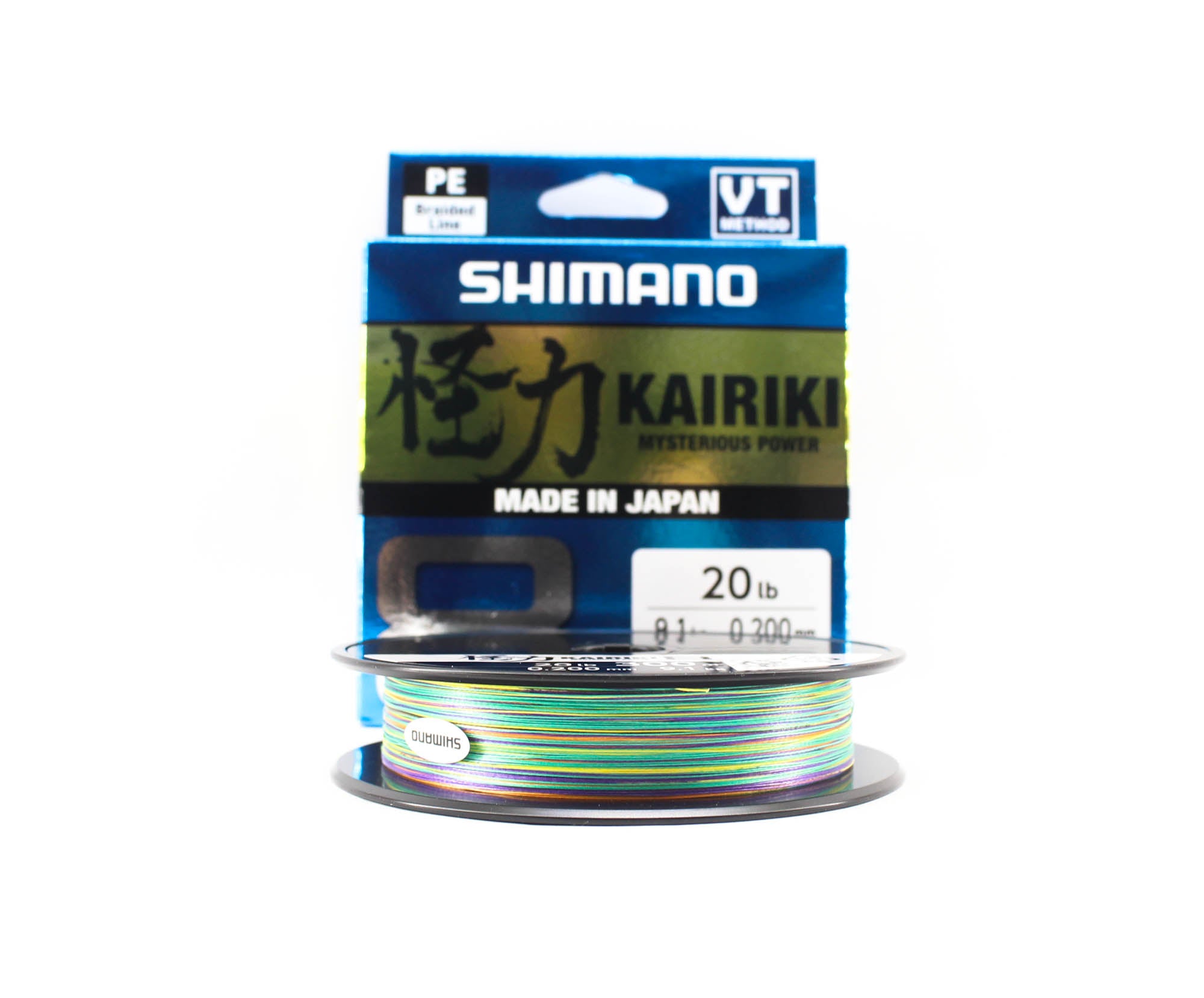 Sale Shimano PL-M68RE Kairiki P.E Line 300m 20lb Multi (9005)
