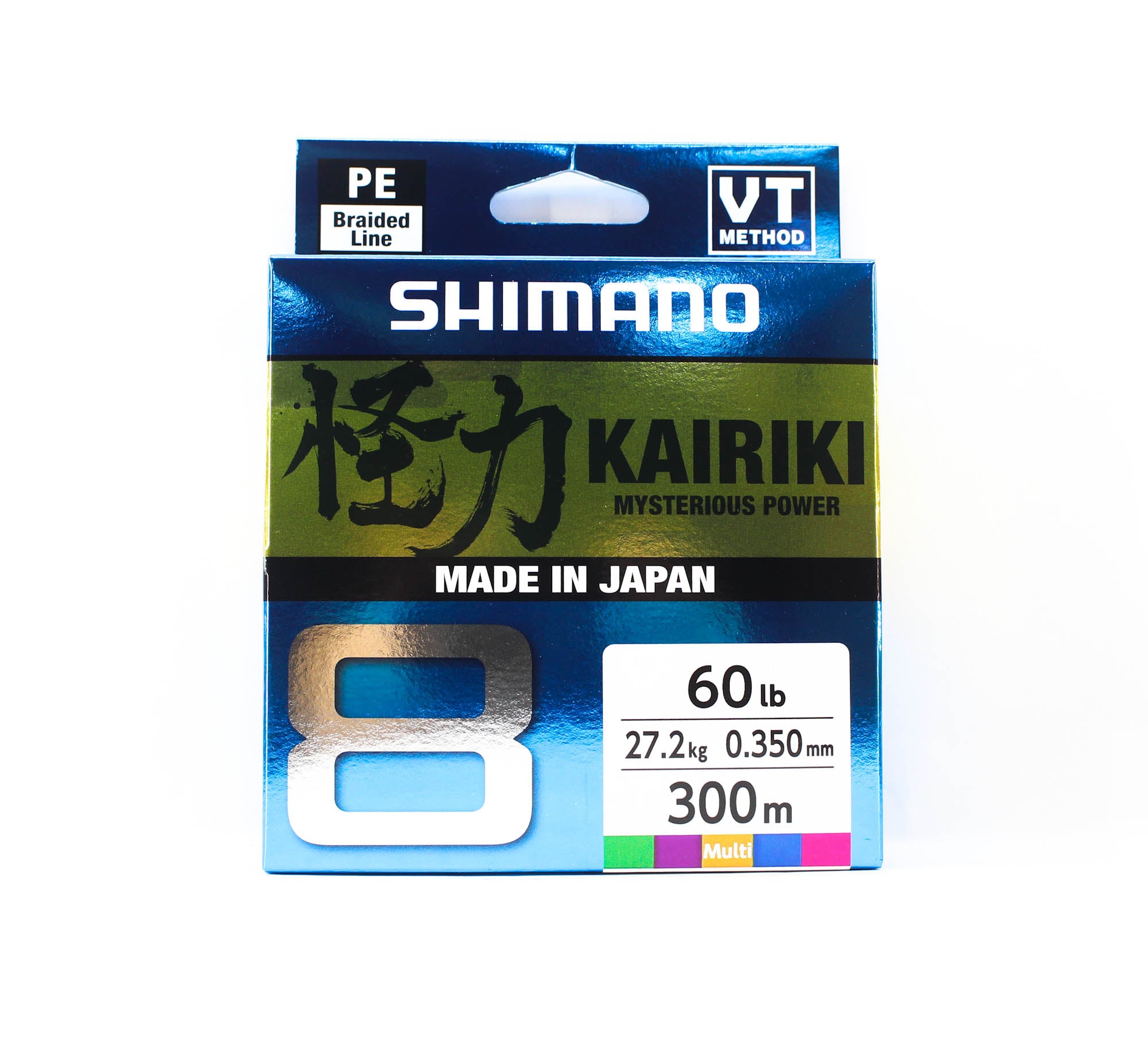 Sale Shimano PL-M68RE Kairiki P.E Line 300m 60lb Multi (9043)