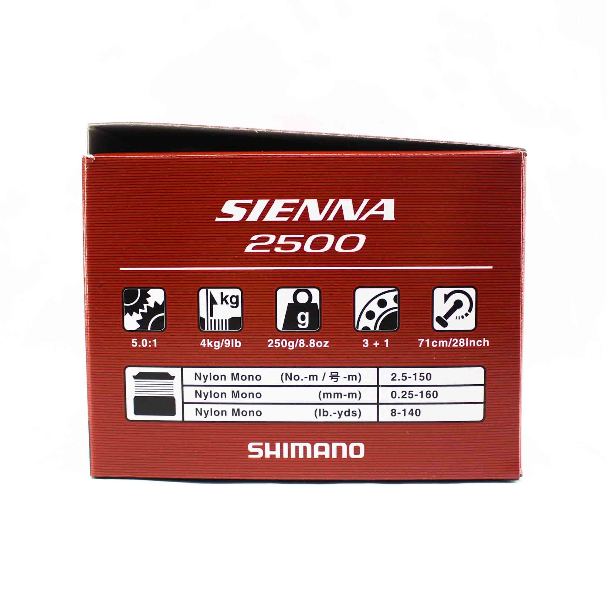 Shimano Reel Spinning Sienna 2500 FG 2019 (2630)