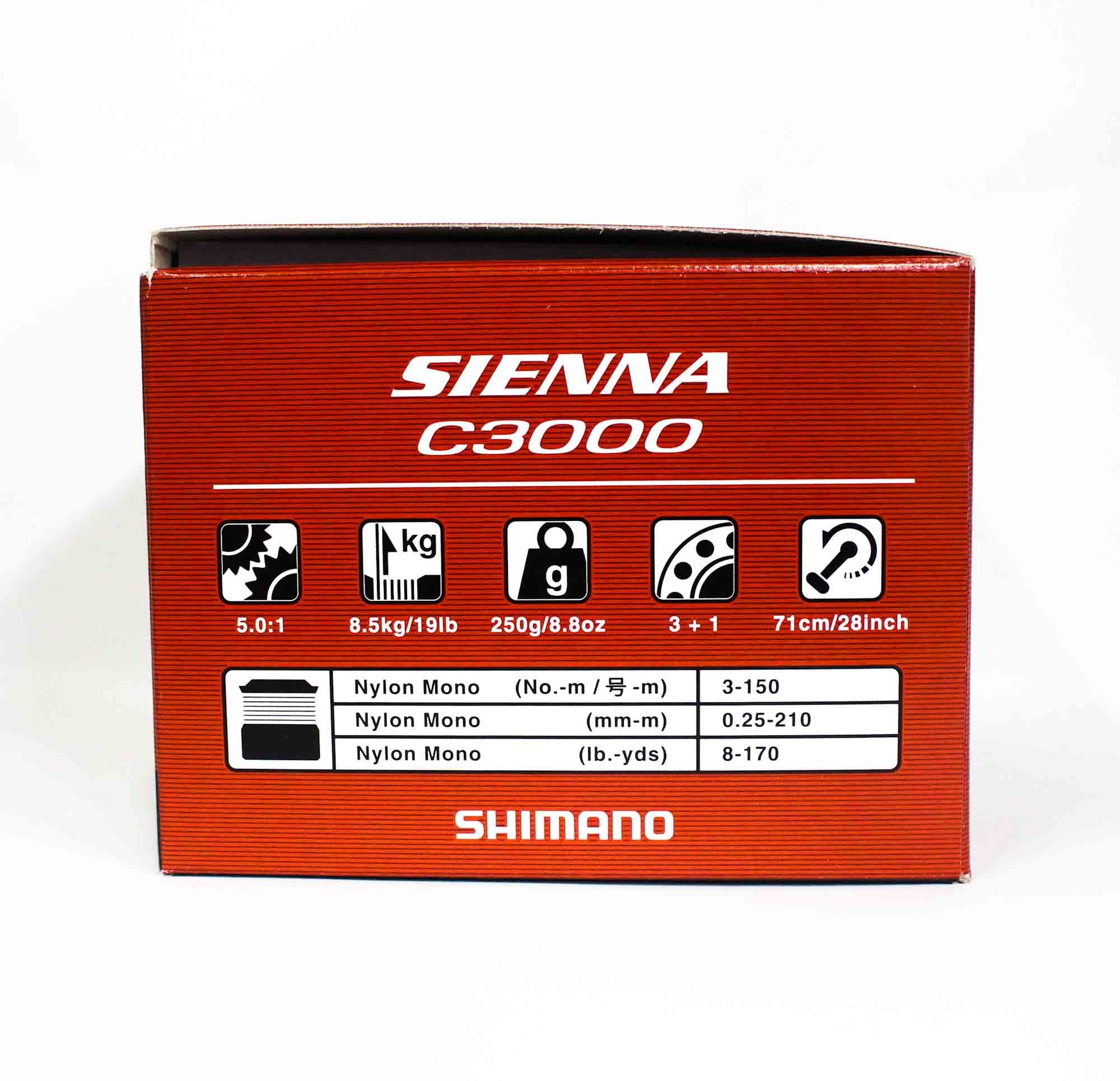 Shimano Reel Spinning Sienna C3000 FG 2019 (2654)