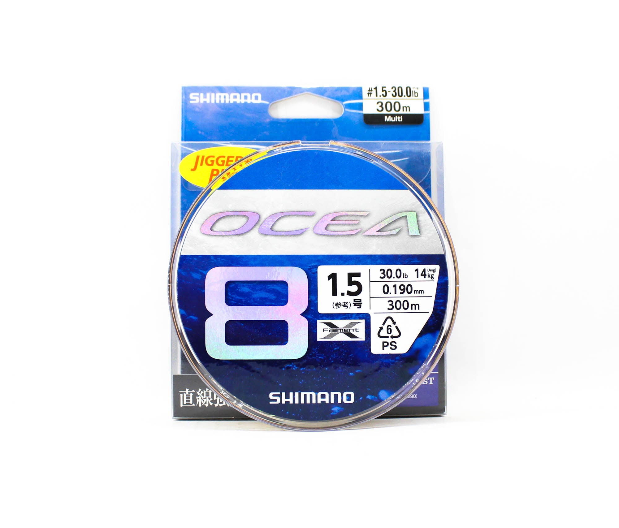 Shimano LD-A71SE P.E Line Ocea EX8 300m P.E 1.5 30lb Multi (9516)