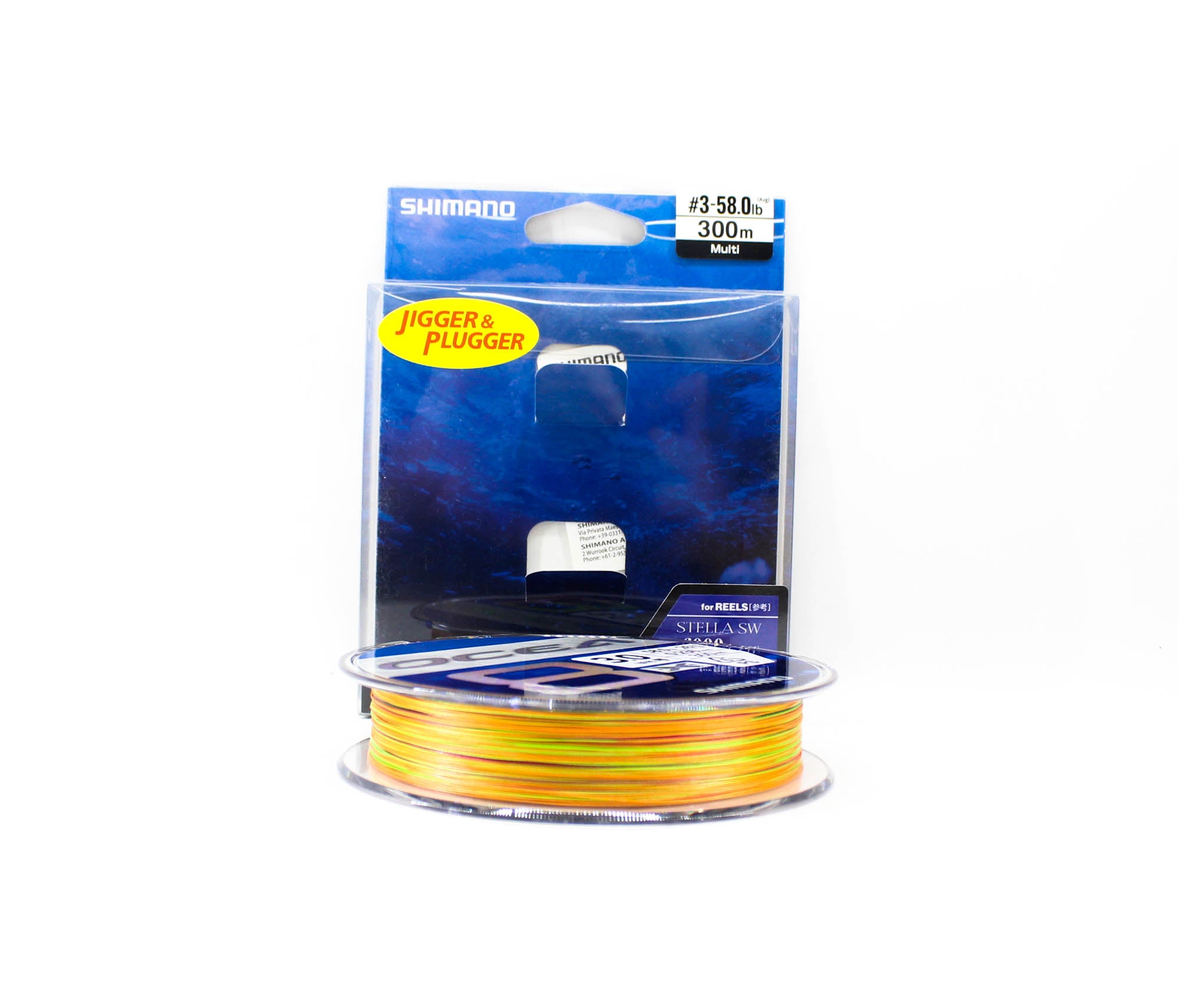 Shimano LD-A71SE P.E Line Ocea EX8 300m P.E 3 58lb Multi (9530)