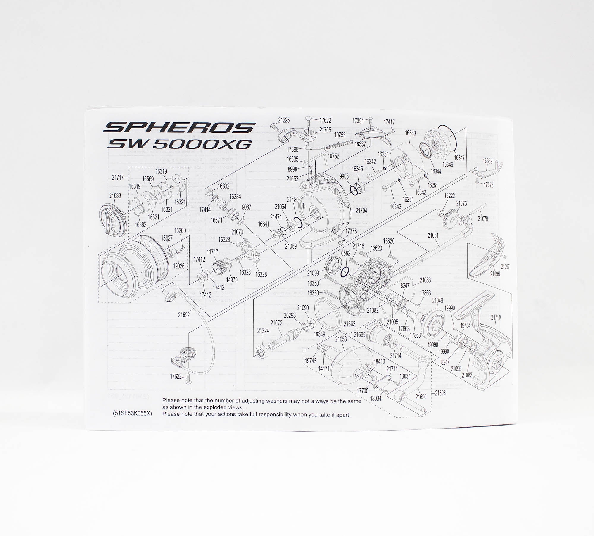 Shimano Reel Spinning Spheros SW 5000XG (5707)