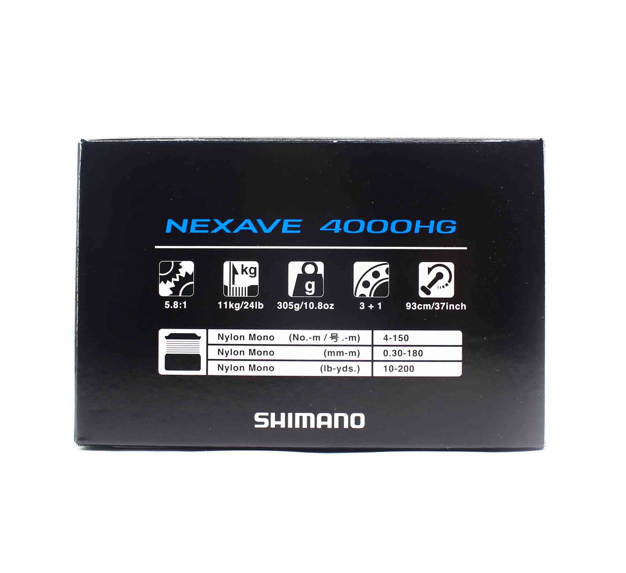 Sale Shimano Reel Spinning Nexave NEX4000HGFI 4000 HG (7176)