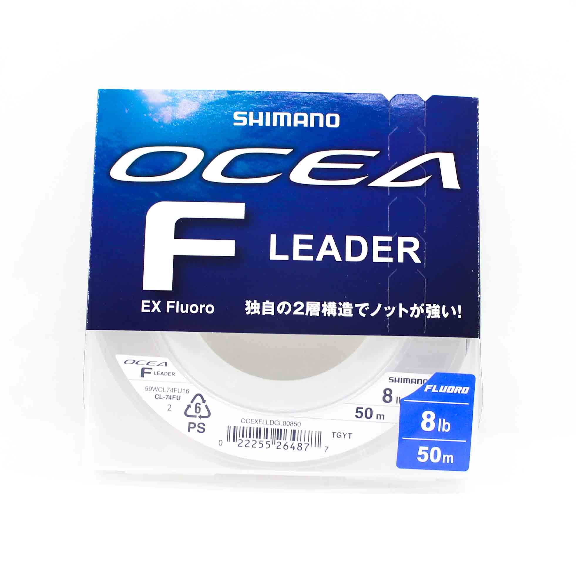 Shimano CL-74FU Ocea F EX Fluorocarbon Leader Line 50m 8lb (4877)