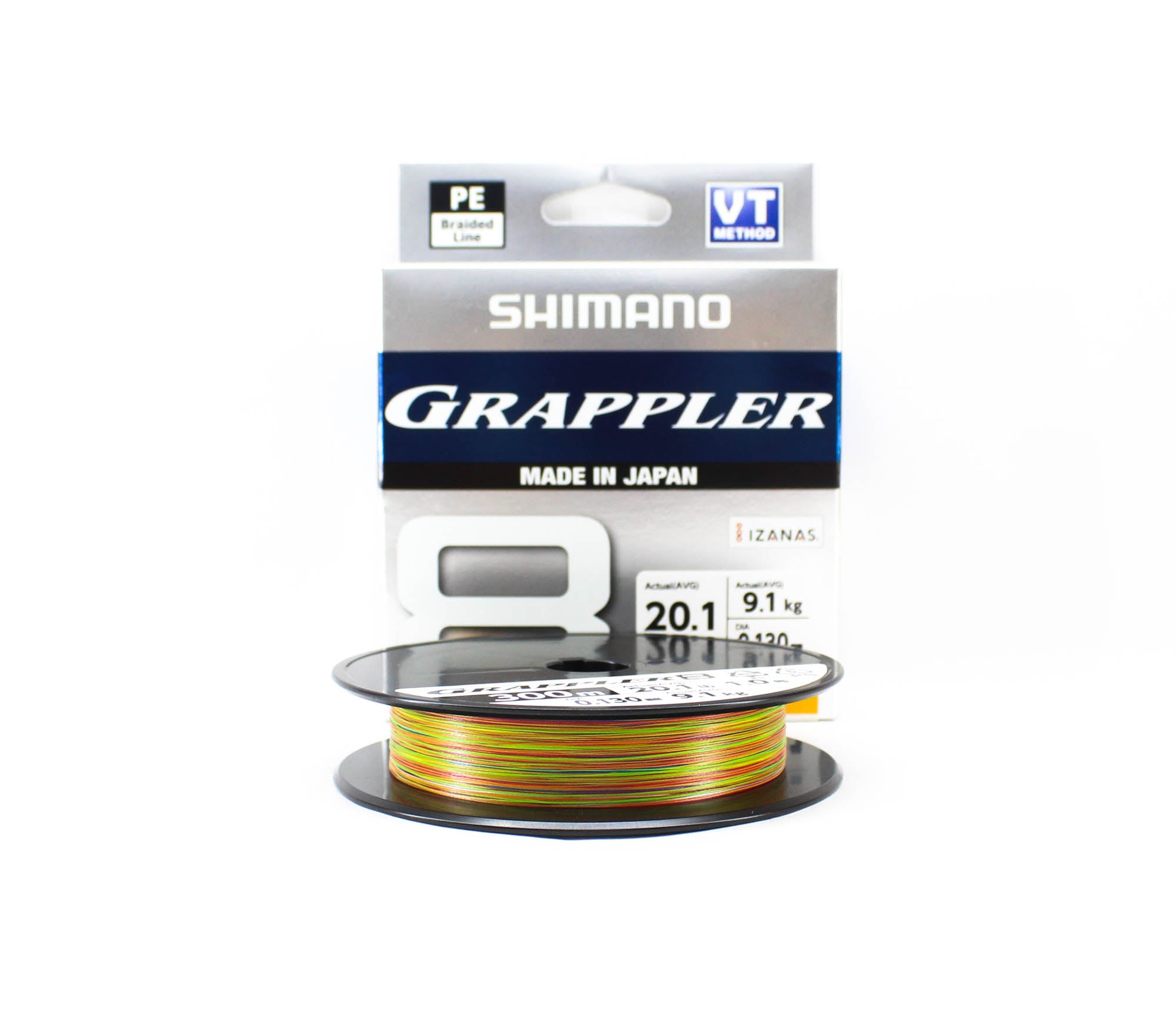 Shimano PL-71FU Grappler 8 P.E Line X8 300m P.E 1 , 20.1lb Multi (5133)