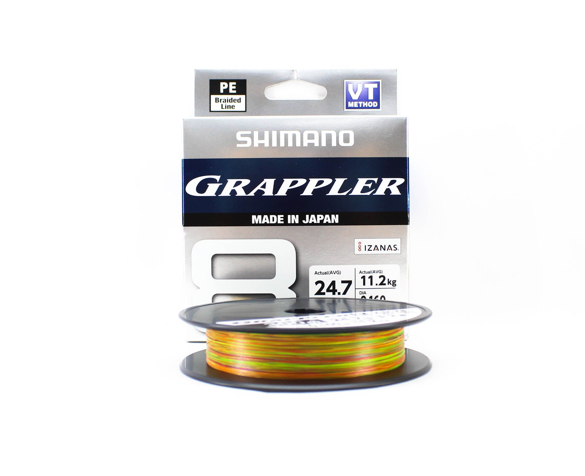 Shimano PL-71FU Grappler 8 P.E Line X8 300m P.E 1.2 , 24.7lb Multi (5140)