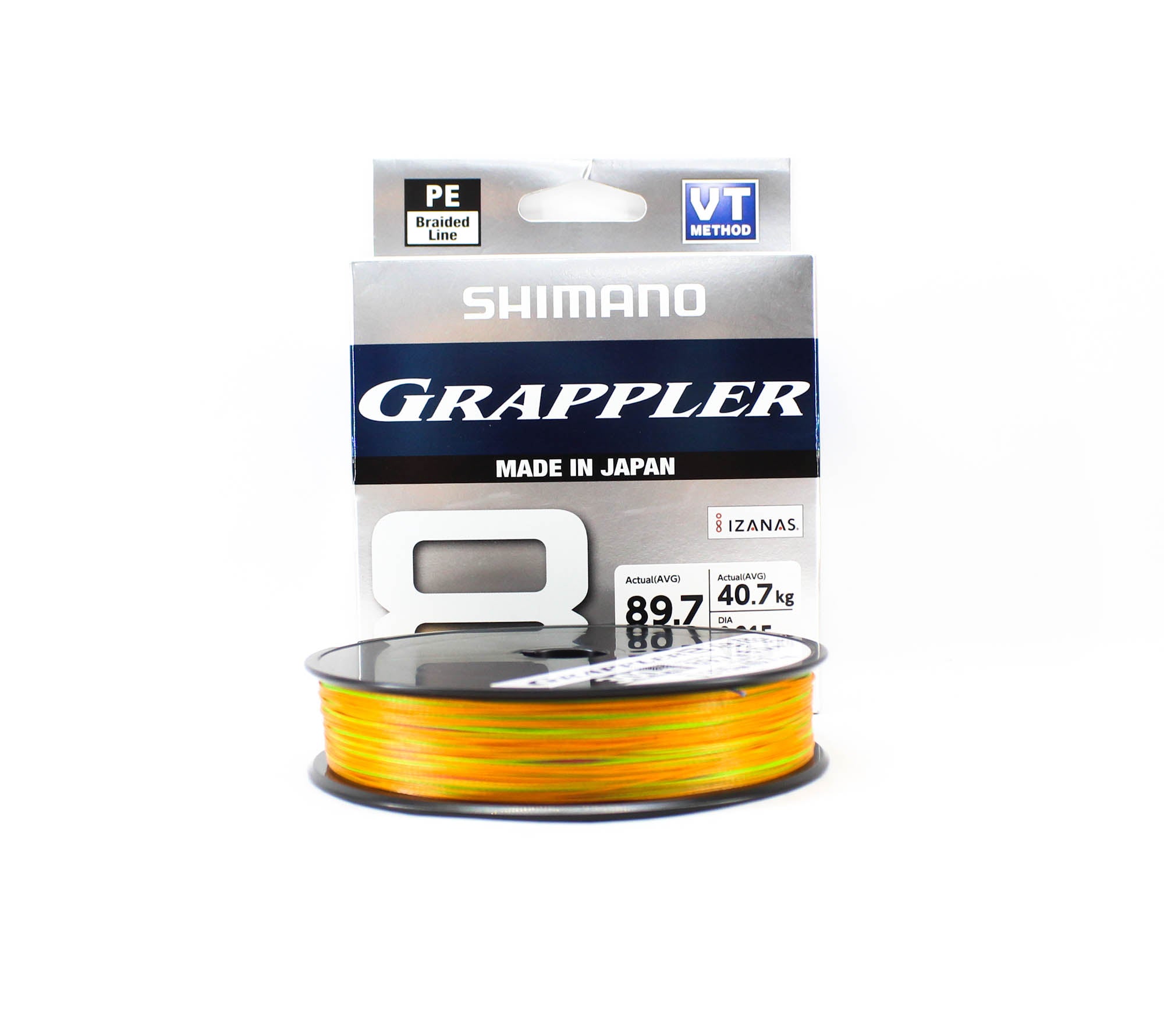 Shimano PL-71FU Grappler 8 P.E Line X8 300m P.E 5 , 89.7lb Multi (5195)