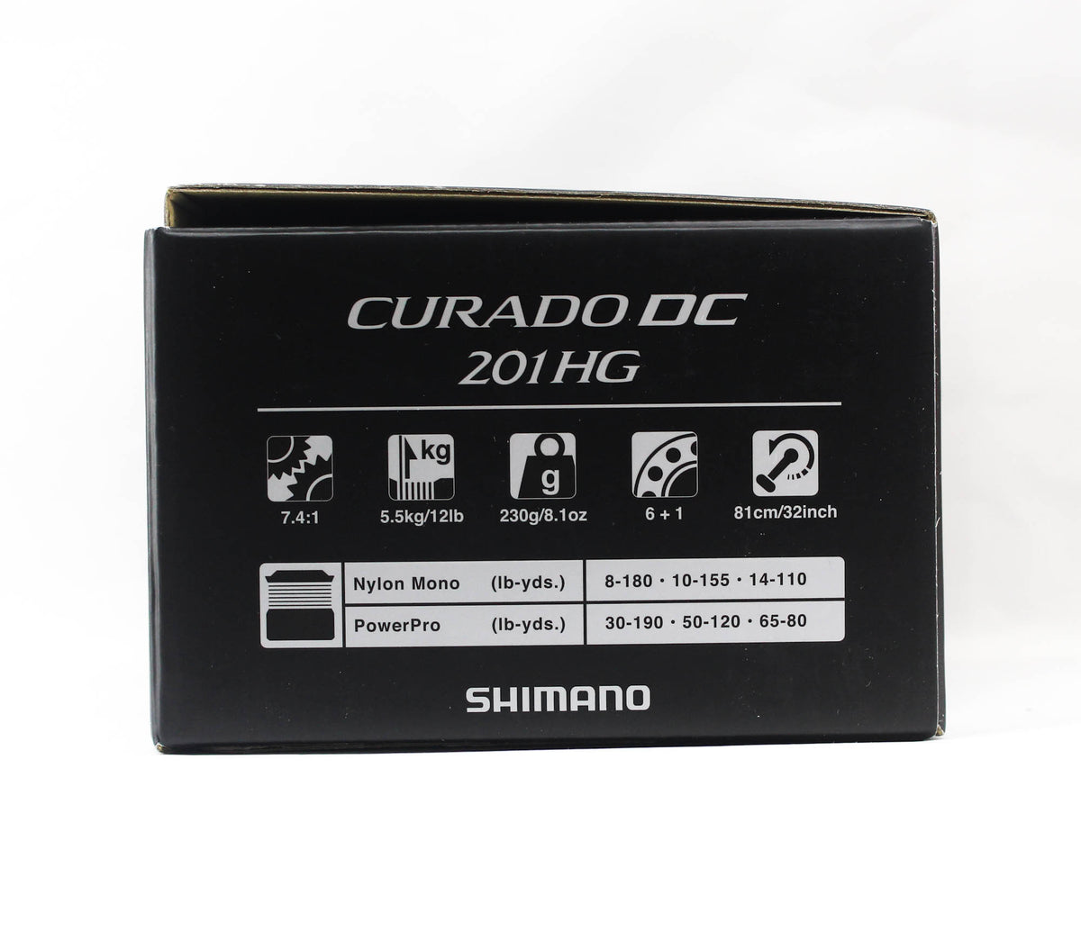 Curado Dc Micro Module Shimano Reel Baitcast Curado DC 201 HG Left Hand 2022 (8523)