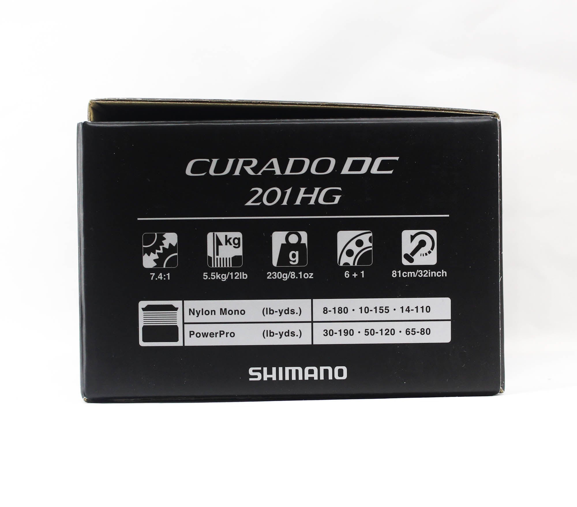 Shimano Reel Baitcast Curado DC 201 HG Left Hand 2022 (8523)