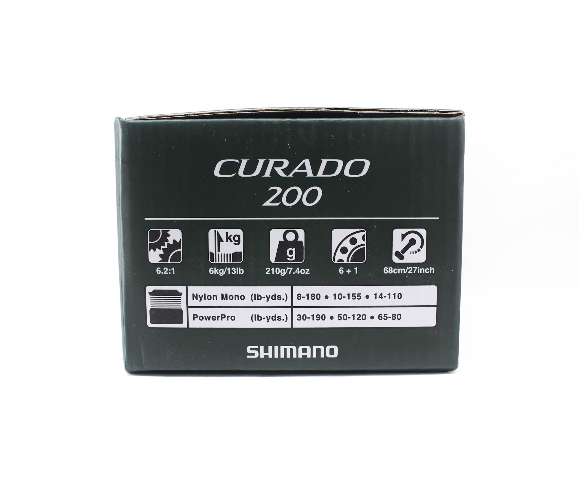 Shimano Reel Baitcast Curado 2023 200 CU200M Right Hand (9161)