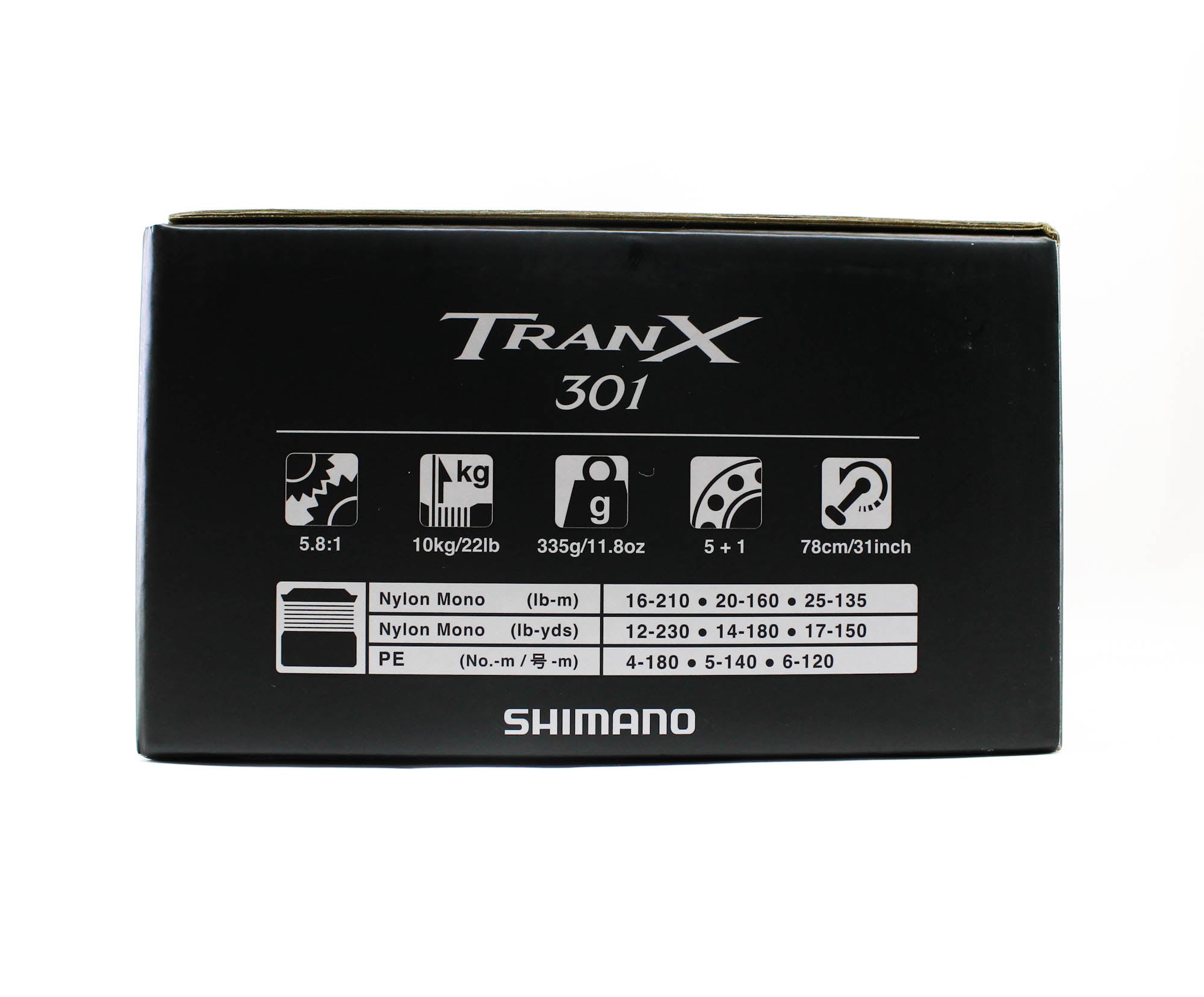 Shimano Reel Baitcast TranX 301 Left Hand 2024 (4355)