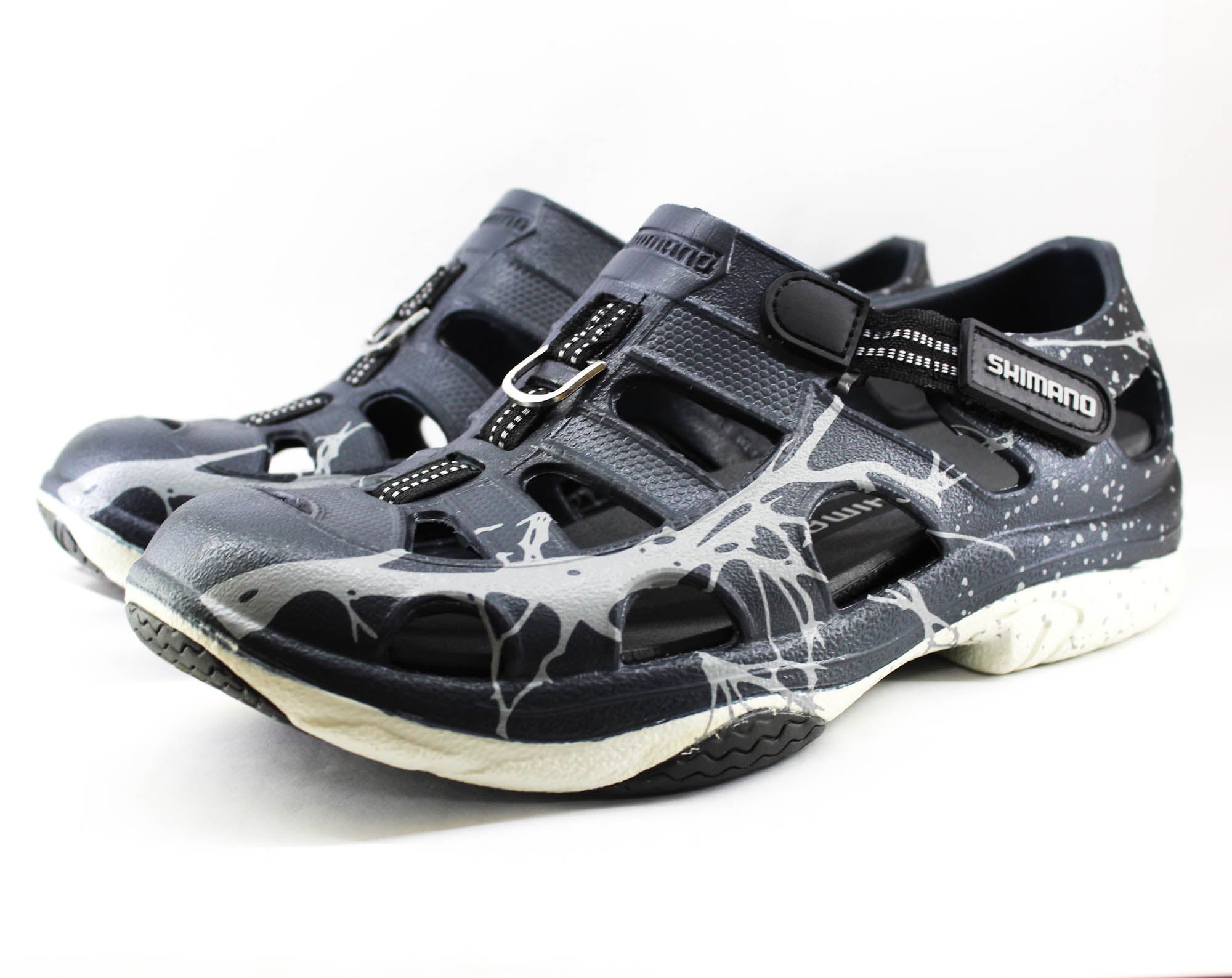 Shimano Evair Fishing Shoes Navy Sublimated Size EU 43 , US M9/W11 (2166)