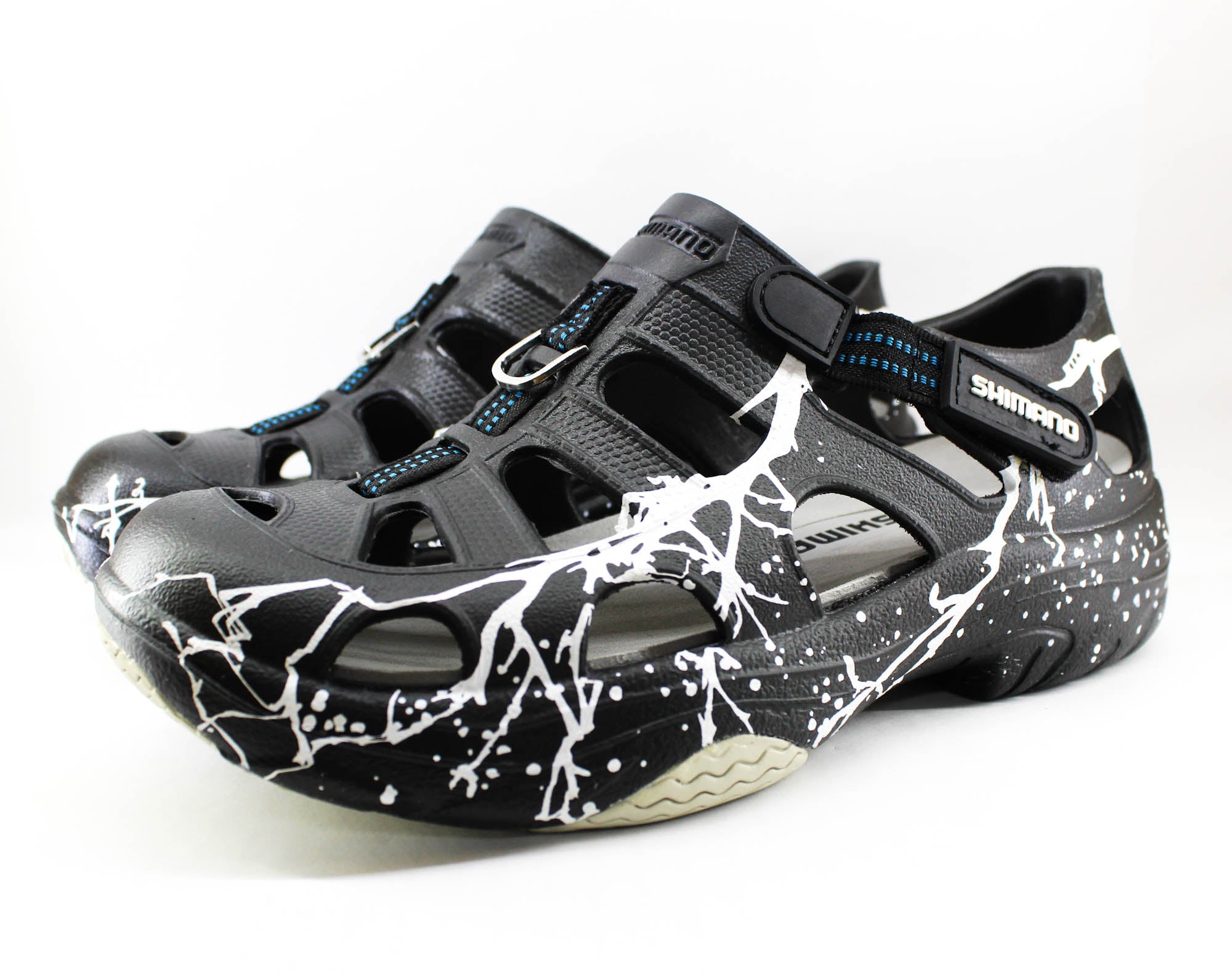 Shimano Evair Fishing Shoes Black Sublimated Size EU 45 , US M11 (2364)