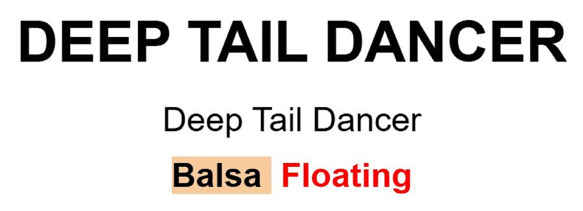 Rapala Tail Dancer Deep Floating Lure TDD09/RDT (0094)
