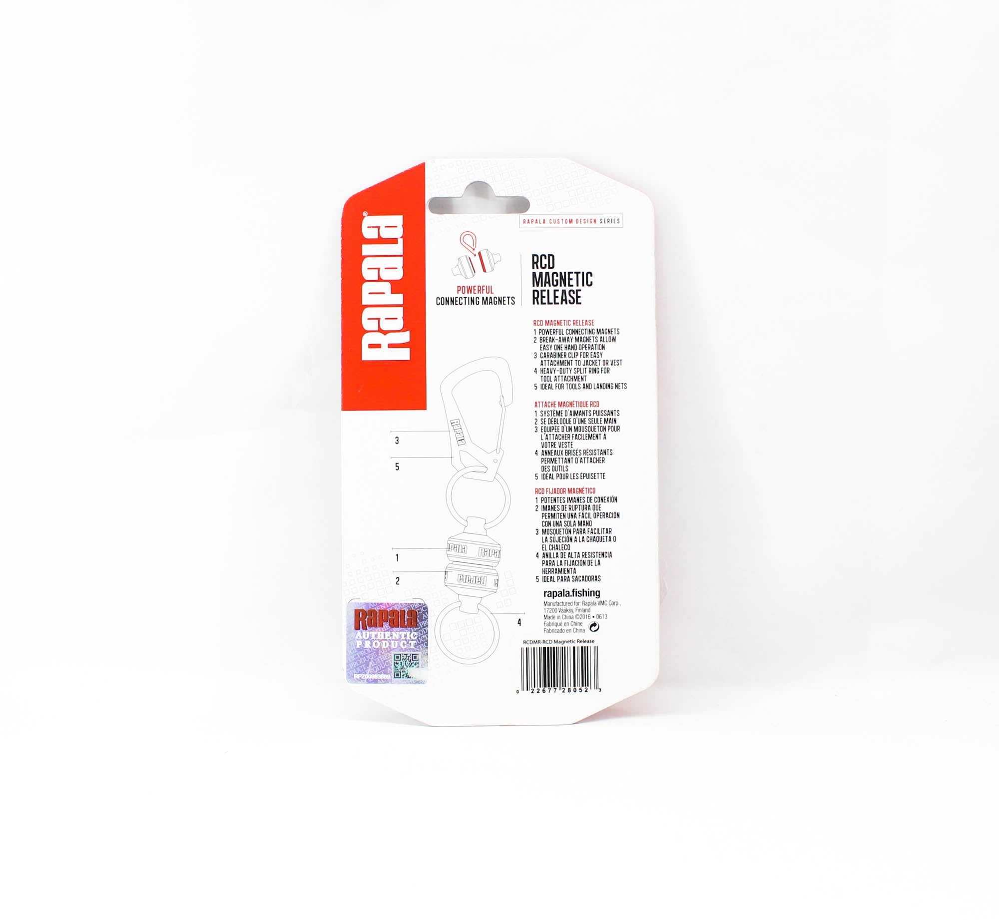 Rapala Original Accessories RCD Magnetic Release Silver RCDMR (0523)