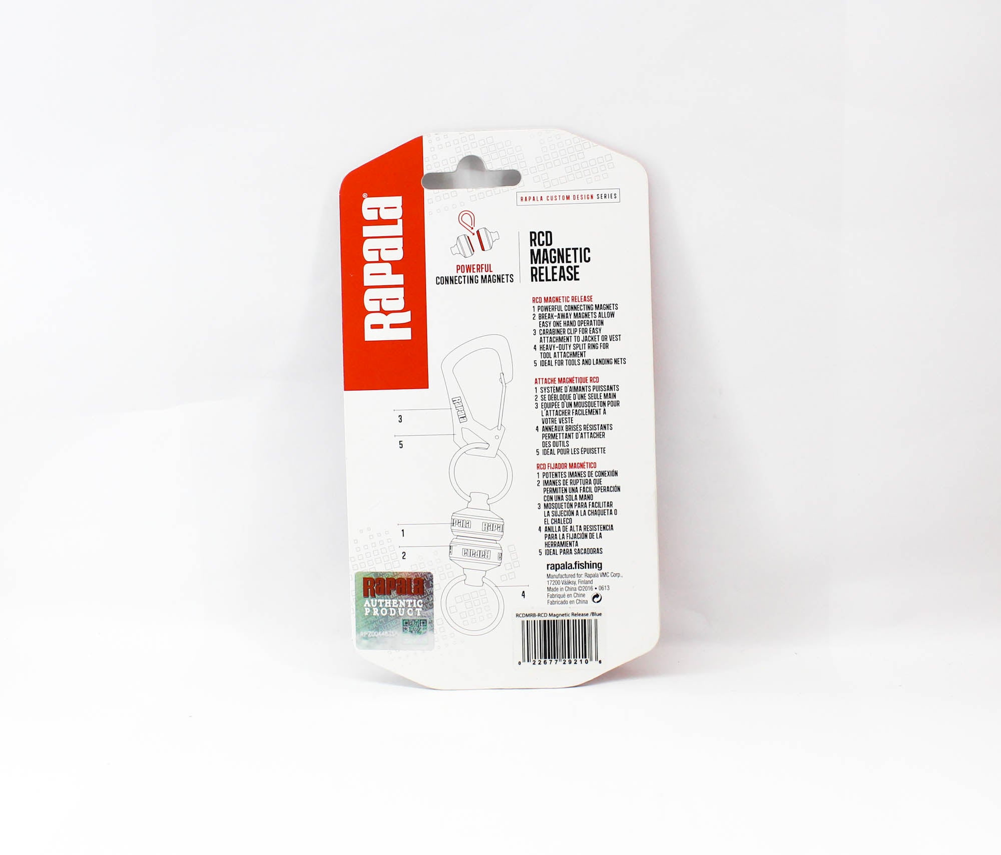 Rapala Original Accessories RCD Magnetic Release Blue RCDMRB (2106)