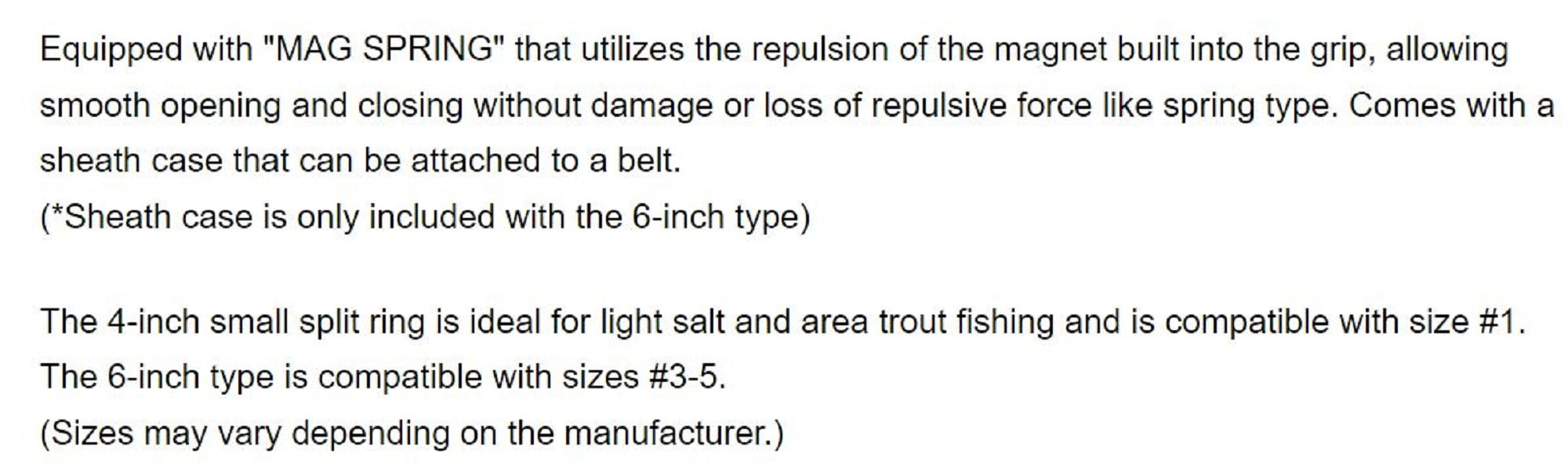 Rapala Original Accessories RCD 4 Inch Mag Split Ring Pliers RCDMPS4 (4629)
