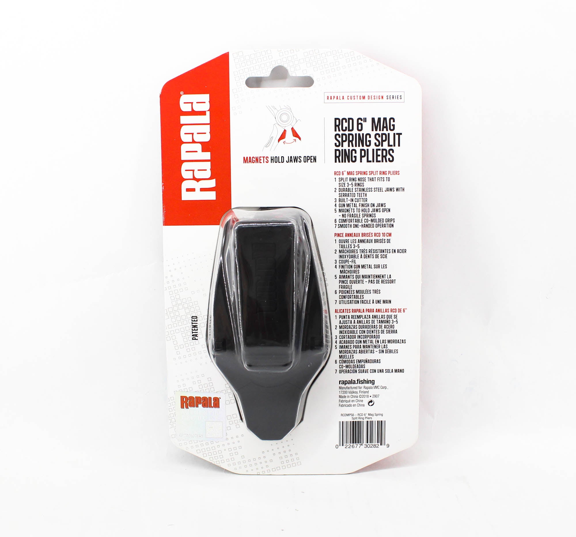 Rapala RCD 6 Inch Mag Spring Split Ring Pliers RCDMPS6 (2829)