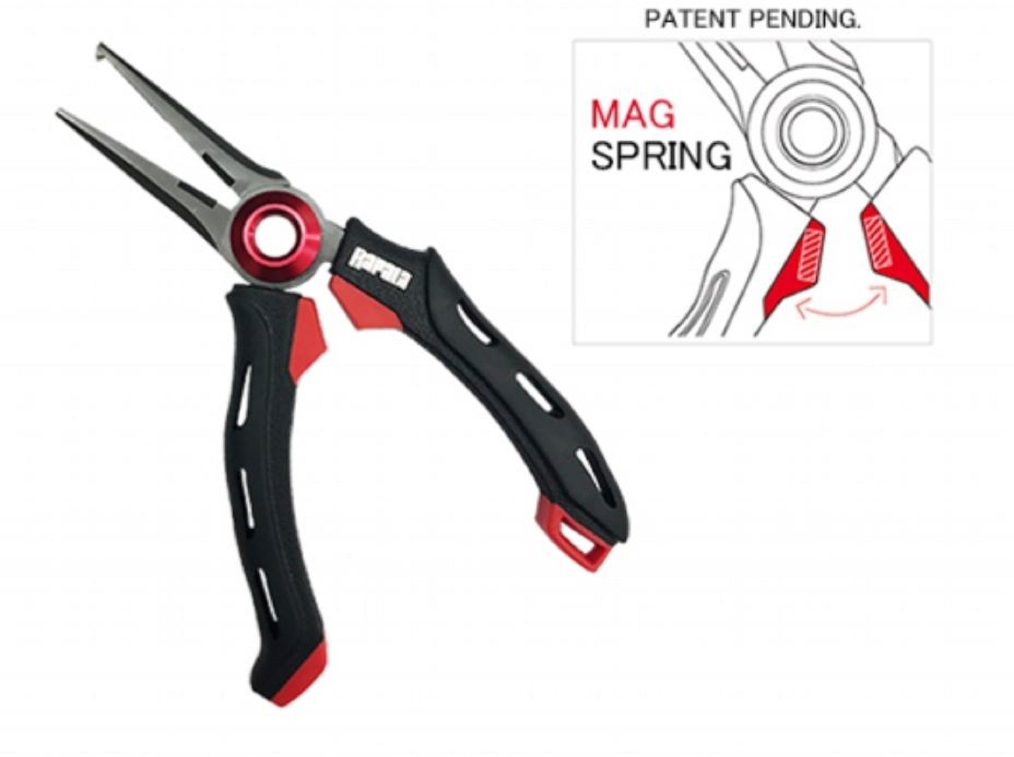 Rapala RCD 6 Inch Mag Spring Split Ring Pliers RCDMPS6 (2829)