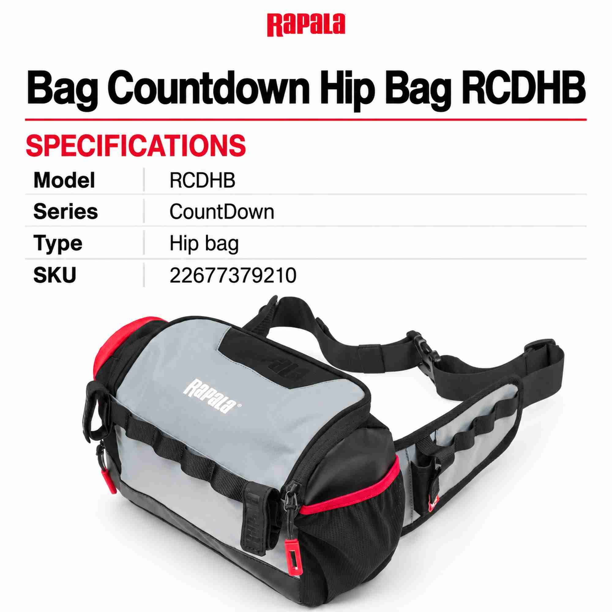 Rapala Bag Countdown Hip Pack RCDHB (9210)