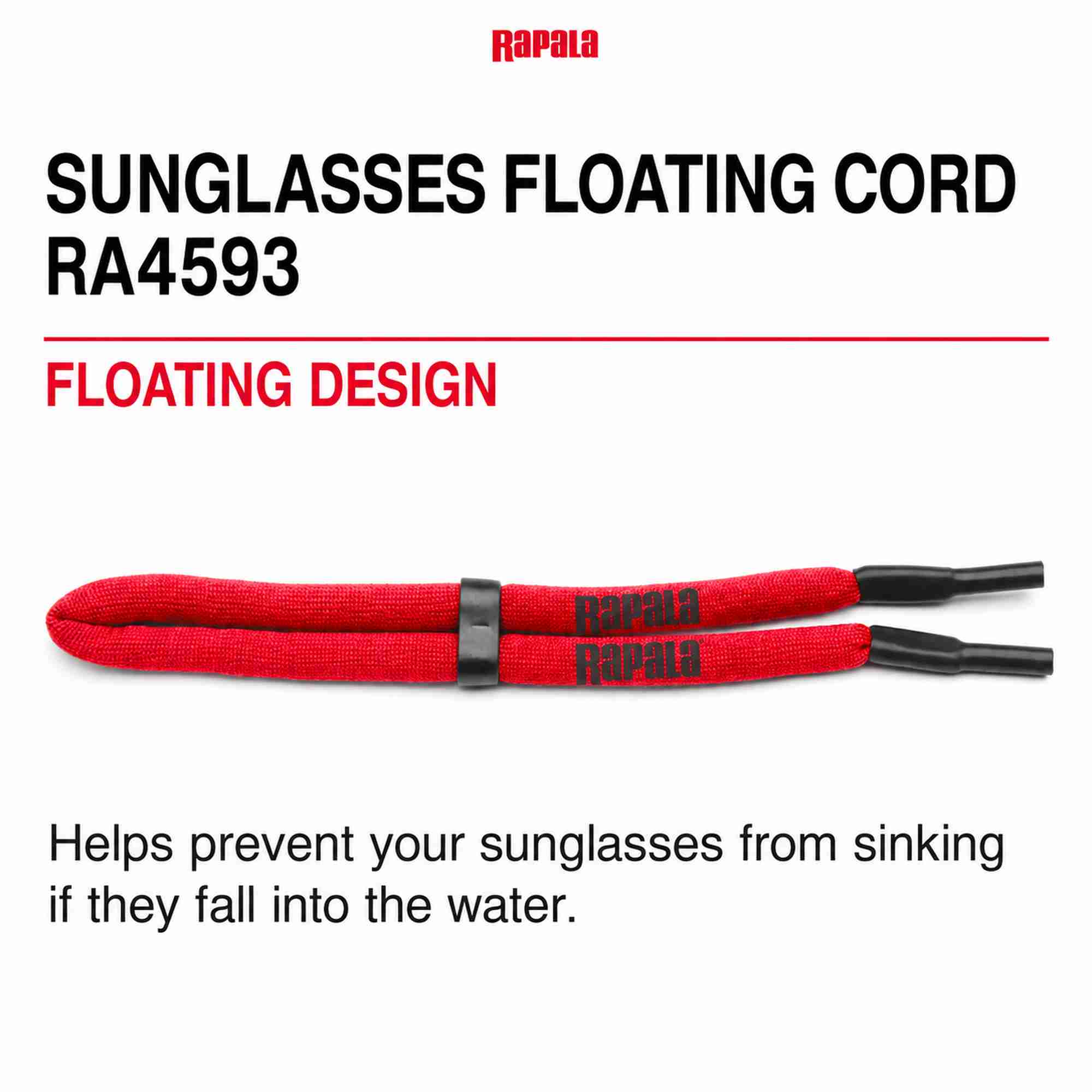 Rapala Sunglasses Floating Cord Red RA4593 (1275)