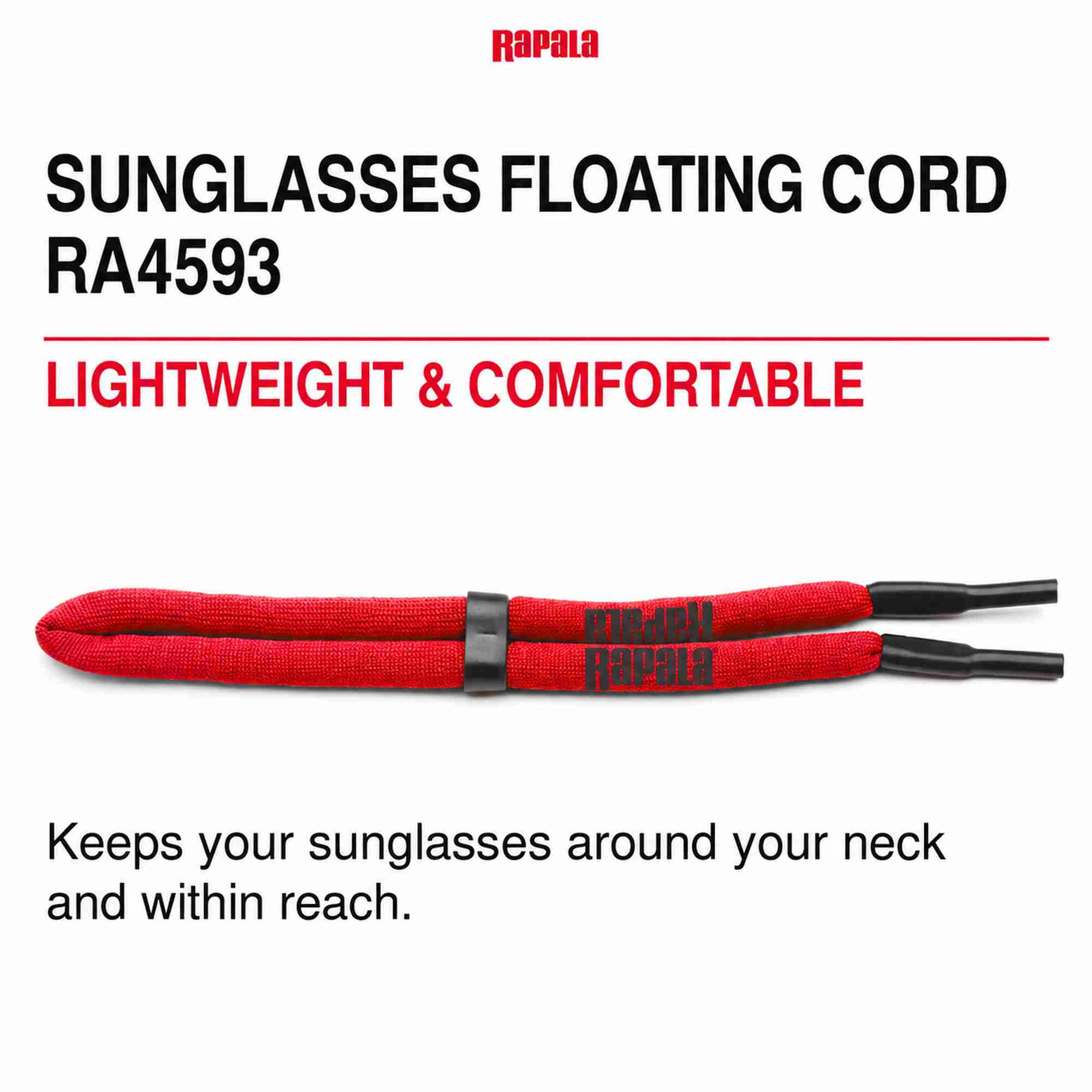 Rapala Sunglasses Floating Cord Red RA4593 (1275)