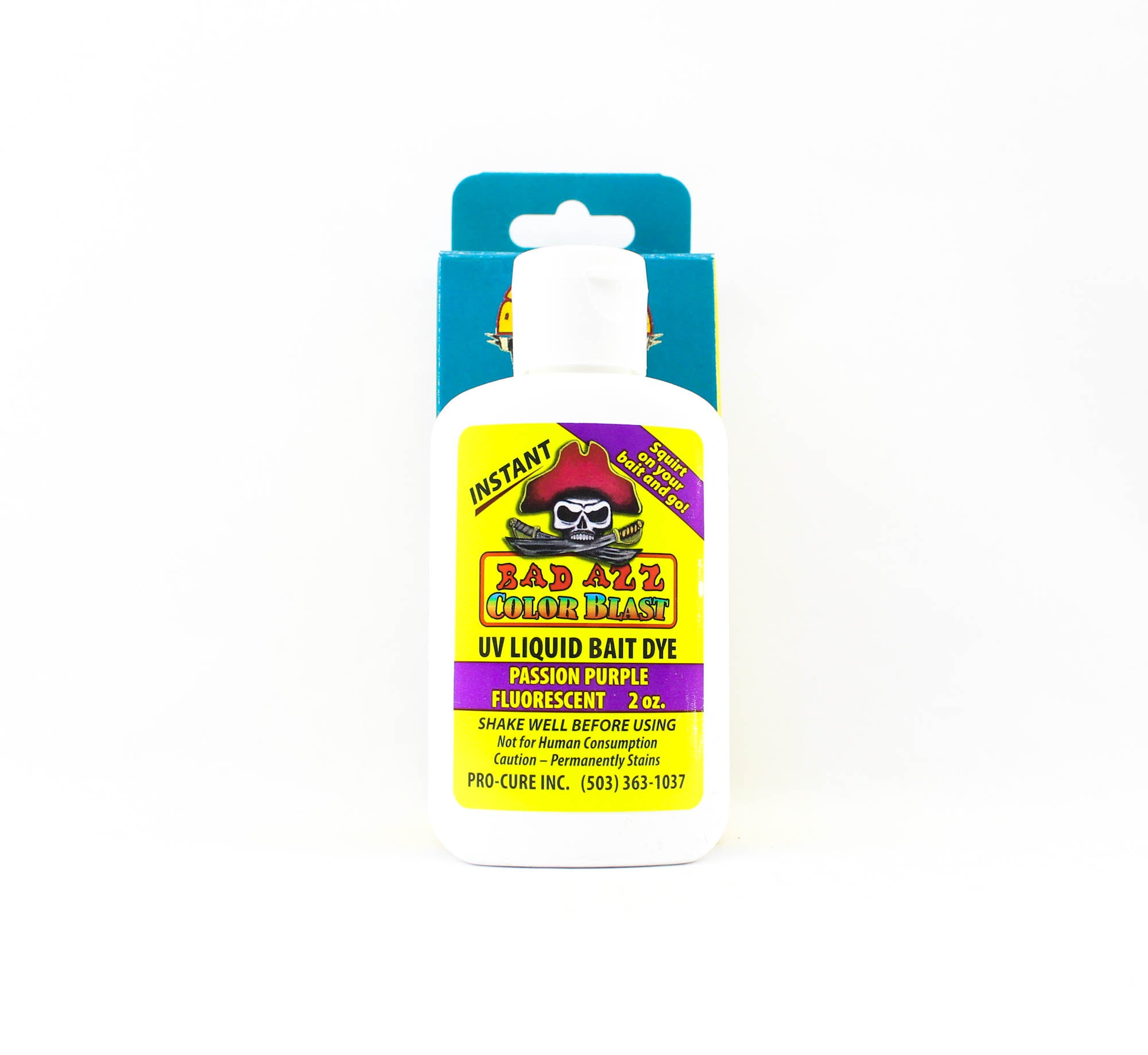 Pro Cure Bad Azz UV Liquid Dye 2 Oz Passion Purple (2437)