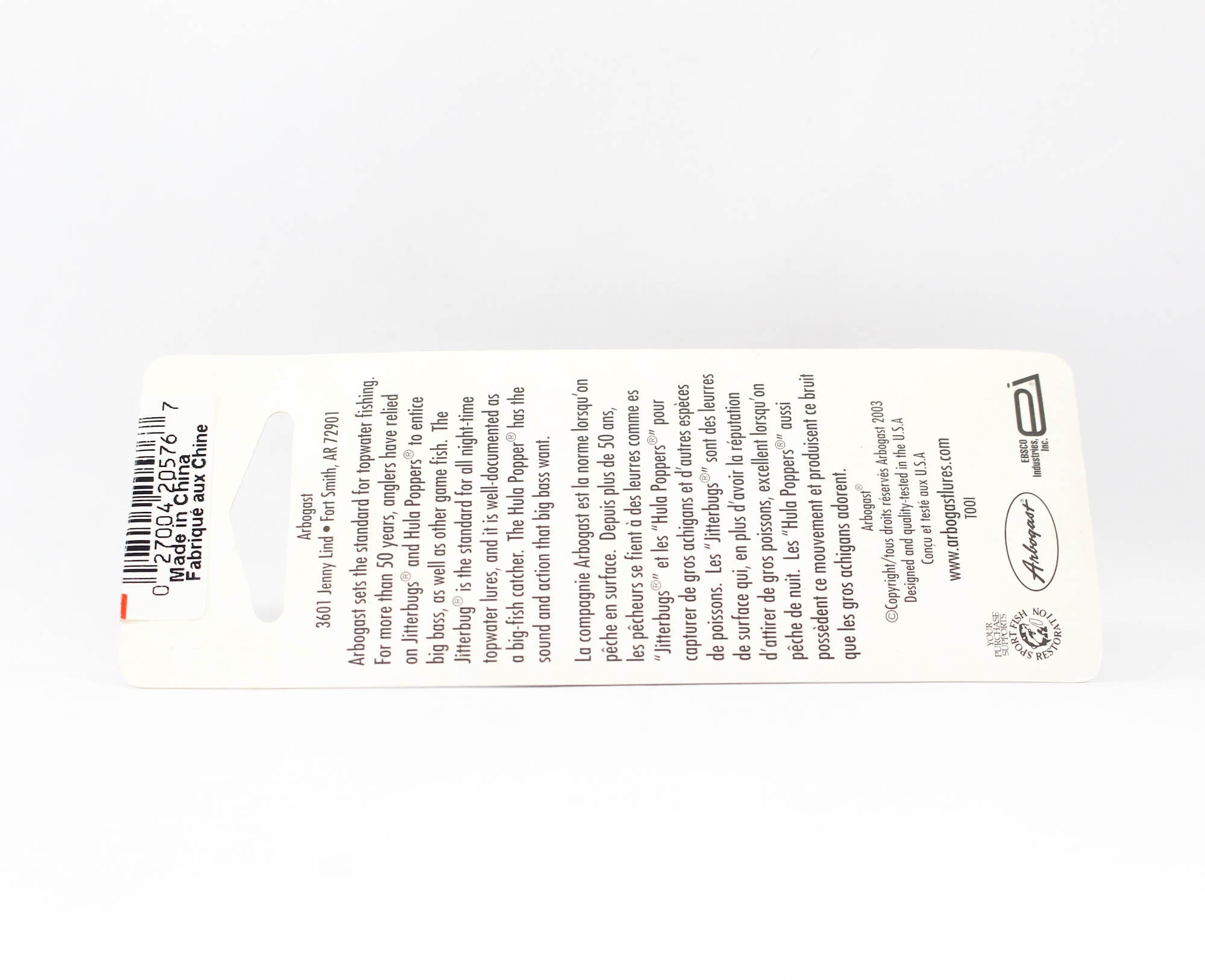 Arbogast Jitterbug G630 Floating Lure P (5767)