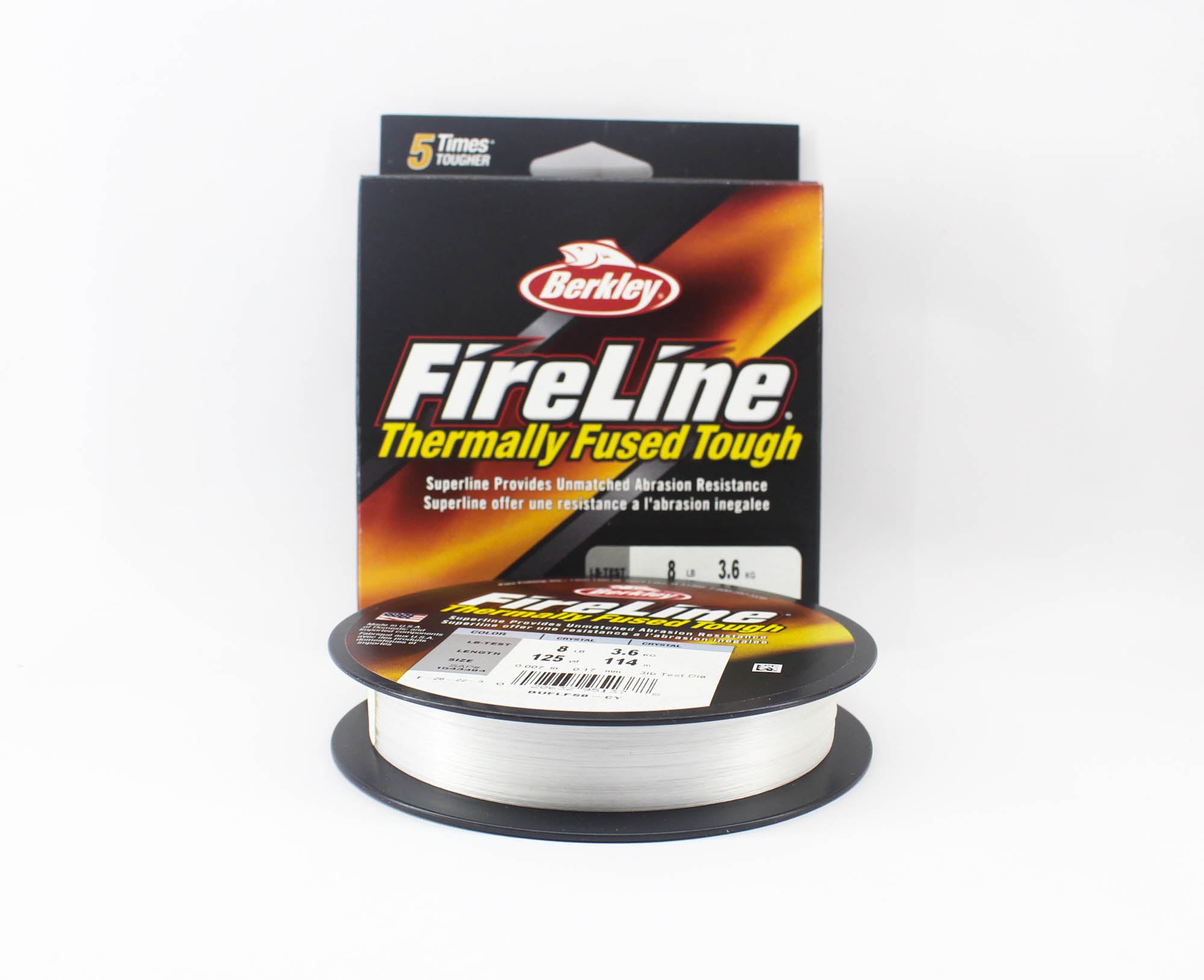 Berkley Fireline Fused Crystal 125yds 8lb White (1378)