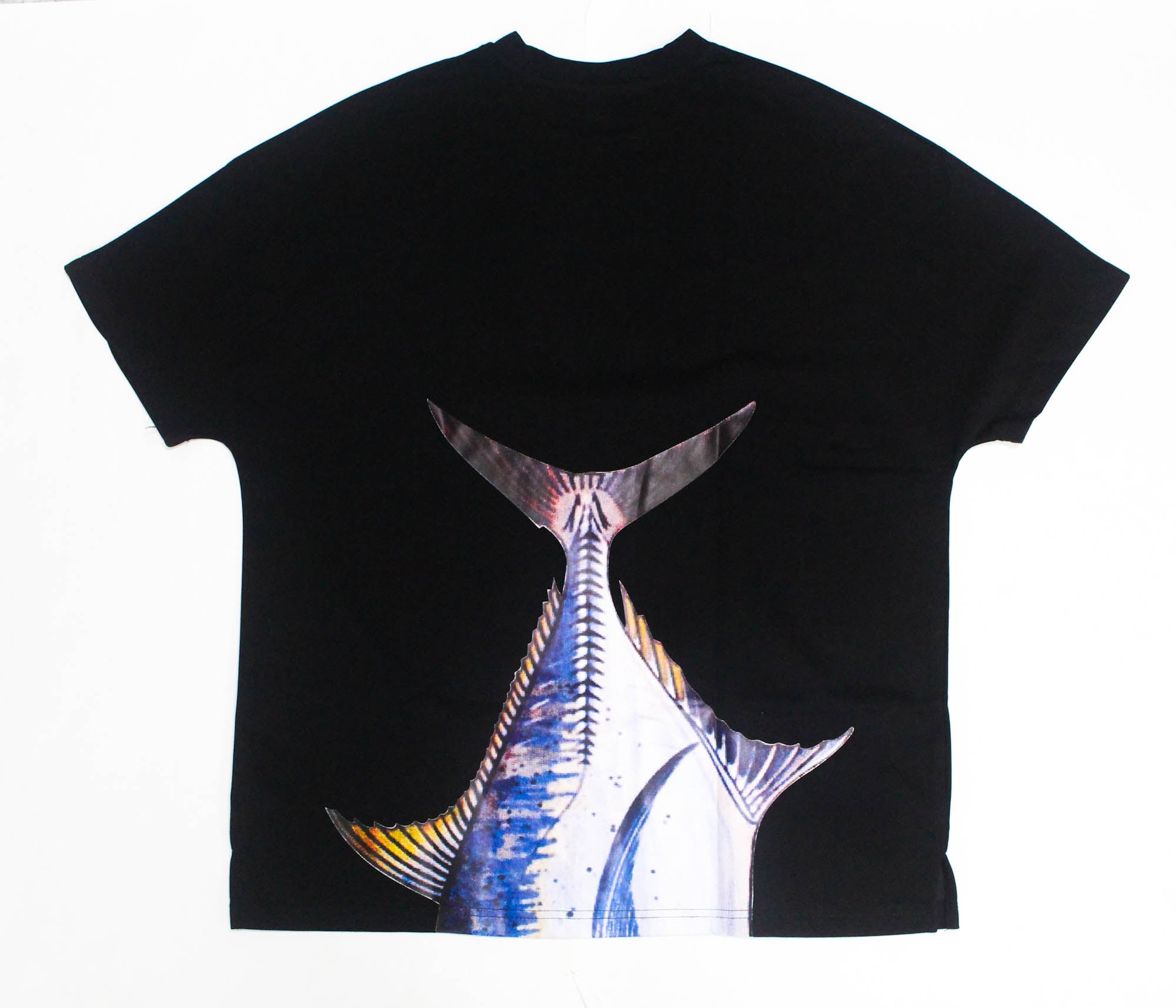 Lure Haven T-Shirt Customised Oversized Limited GT Black Gold Size L (0675)