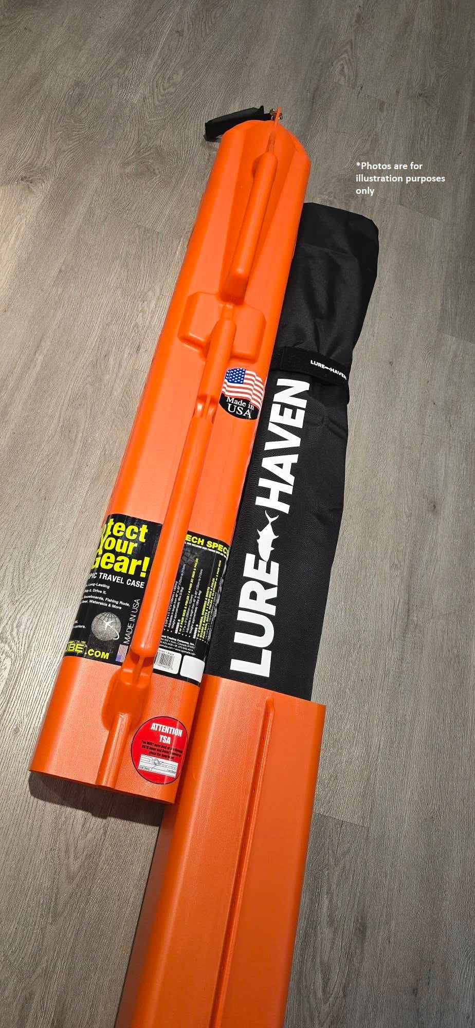 Lure Haven Rod Protection Roll Bag for Rod Tube (0691)