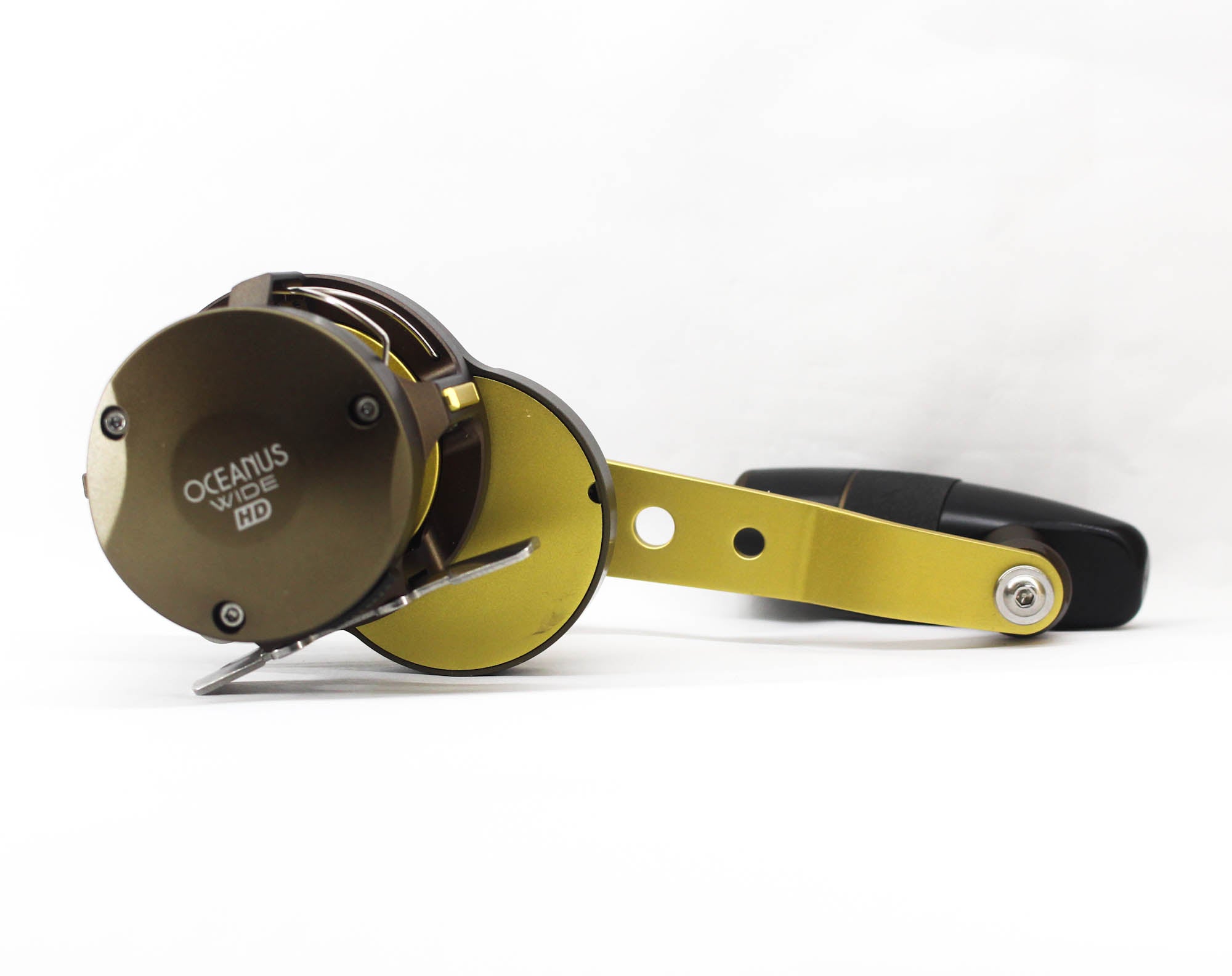 Evergreen Baitcast Reel Oceanus Wide HD Left Hand Custom Bronze (0901)