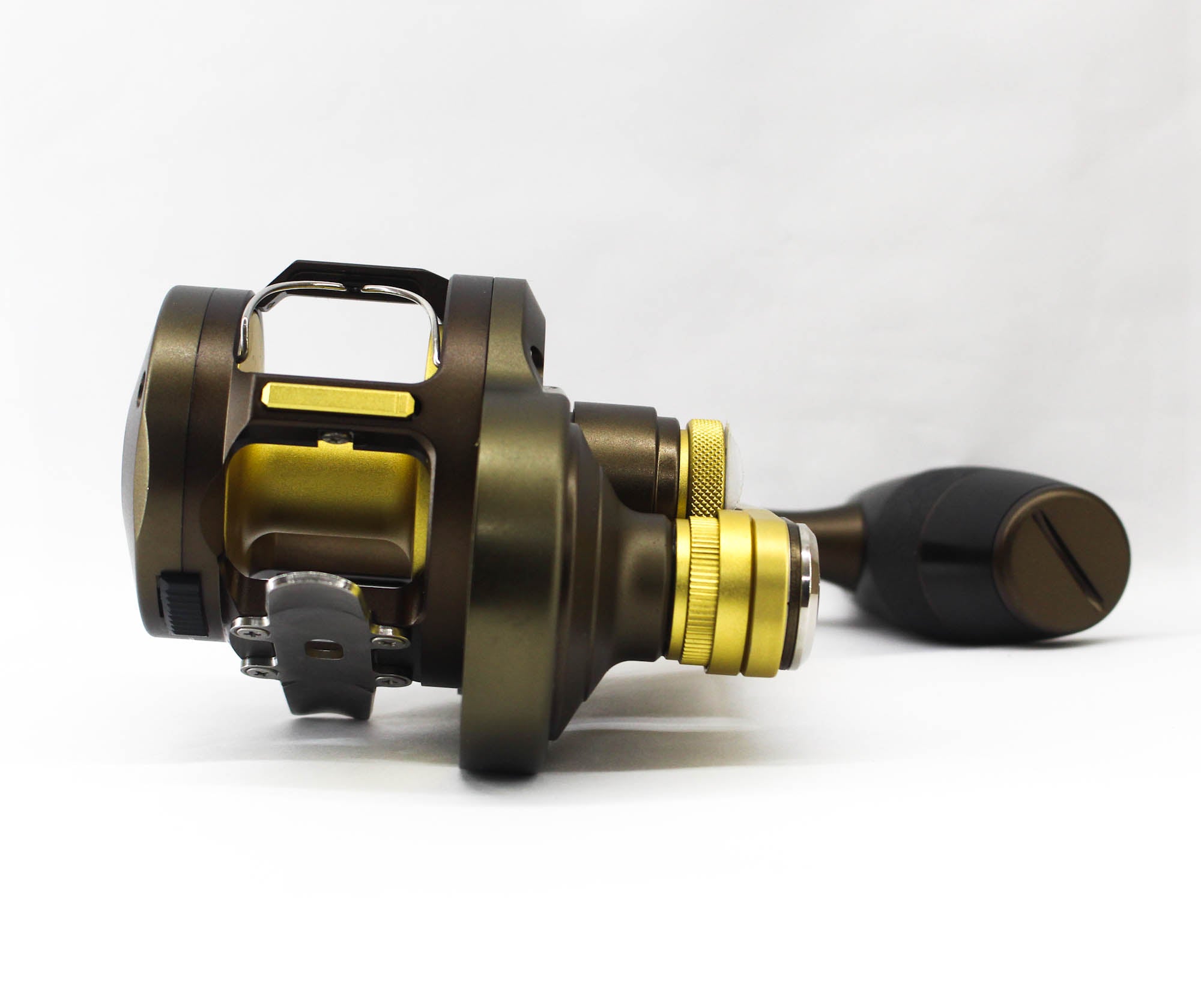 Evergreen Baitcast Reel Oceanus Wide HD Left Hand Custom Bronze (0901)