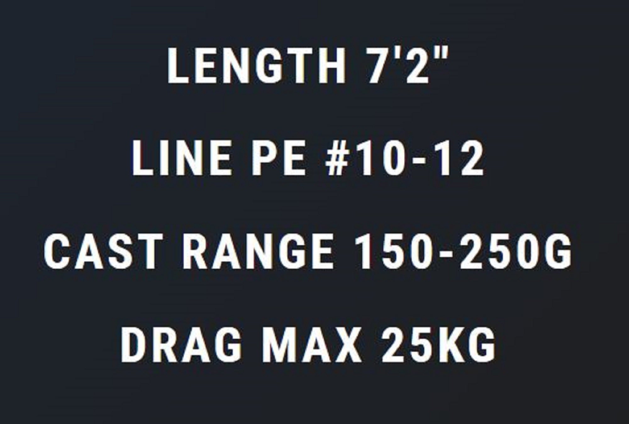 MC Works Rod Spinning SH729TSZ STD P.E 10-12 150-200 grams (1045)