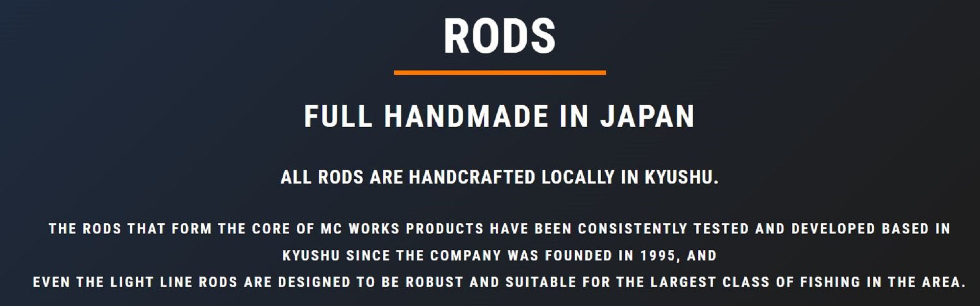 MC Works Rod Baitcast DE603LR/B SP P.E 2-4 Jig Max 250 grams (1047)