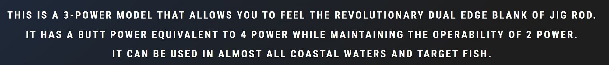 MC Works Rod Spinning DE643LR SP P.E 2-4 Jig Max 250 grams (1050)