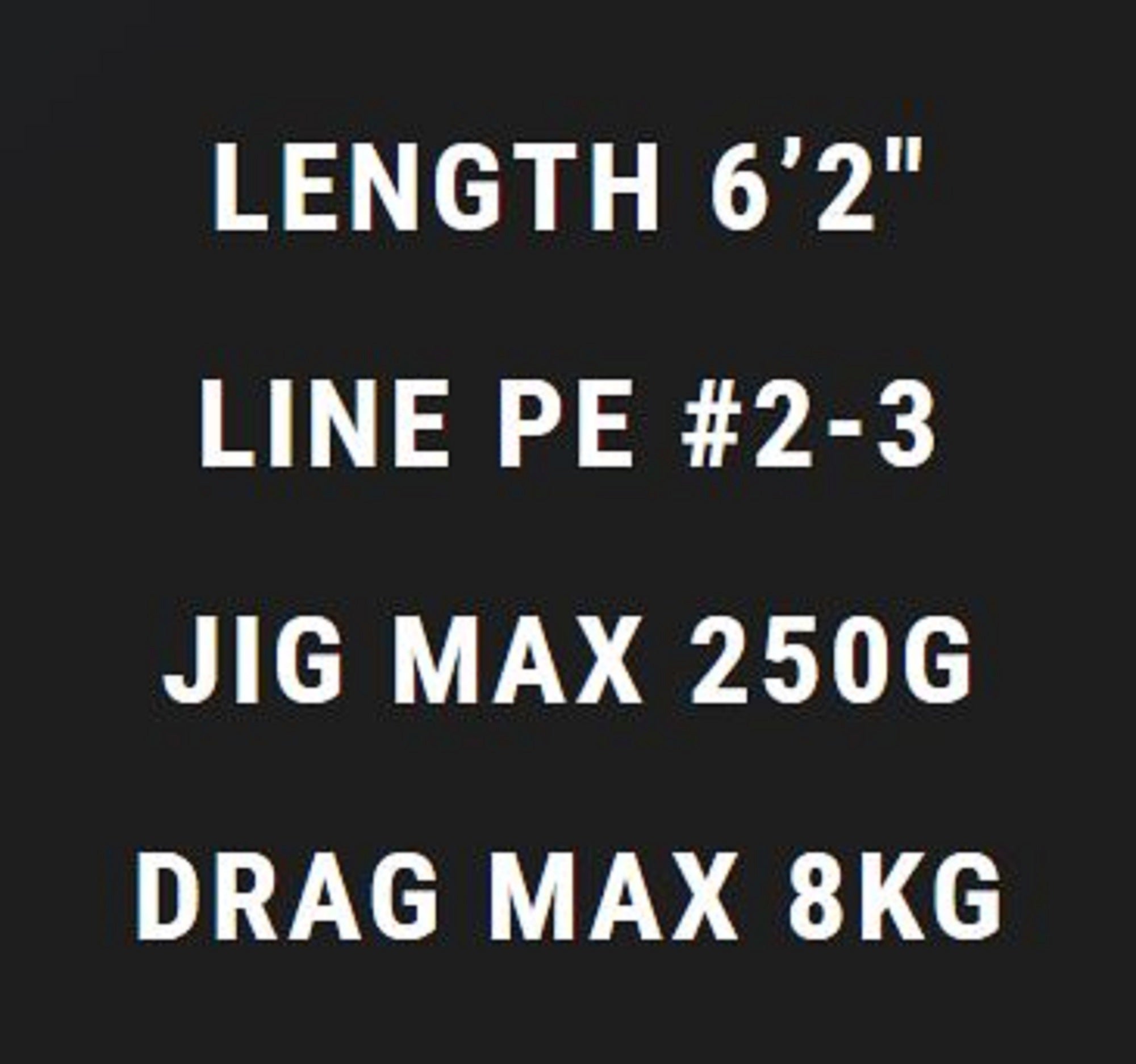 MC Works Rod Spinning NB623SS STD P.E 2-3 Jig Max 250 grams (1057)