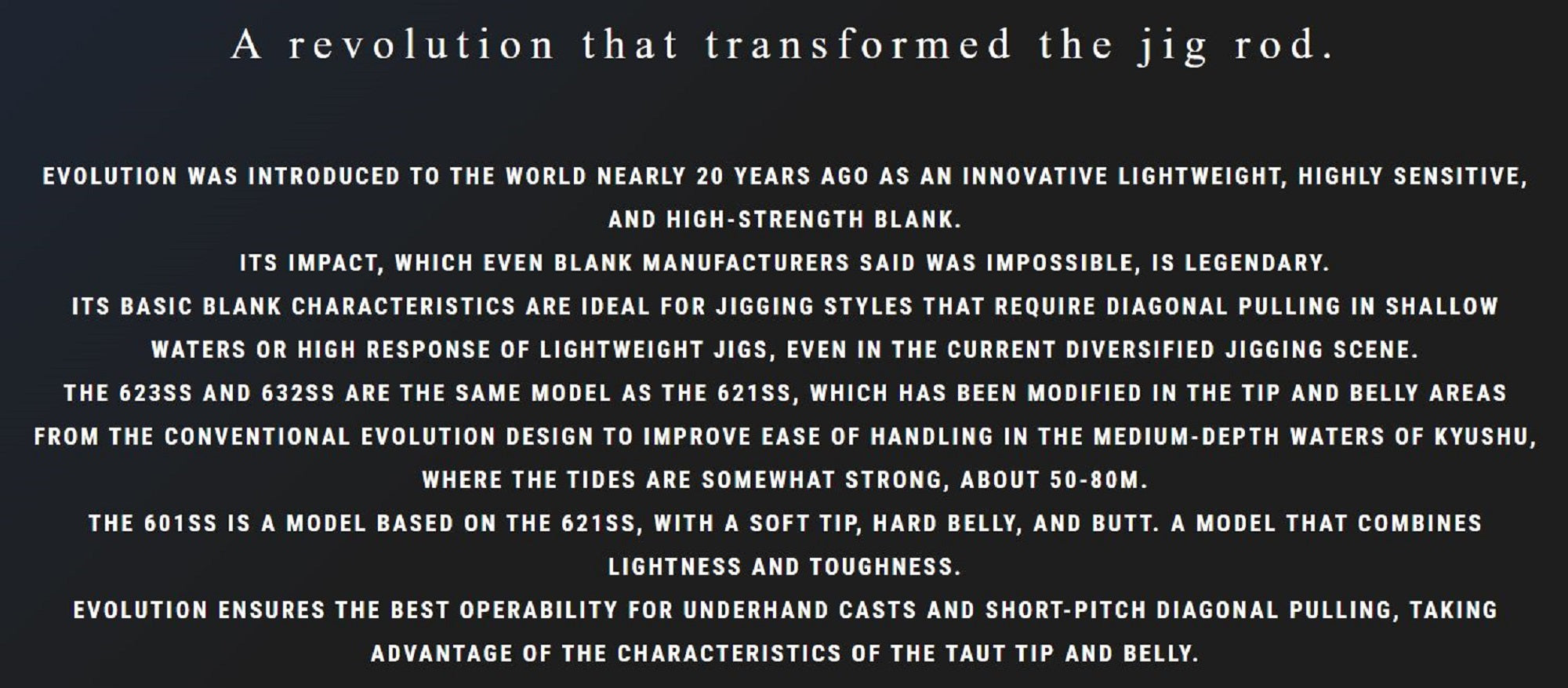 MC Works Rod Spinning NB623SS STD P.E 2-3 Jig Max 250 grams (1057)