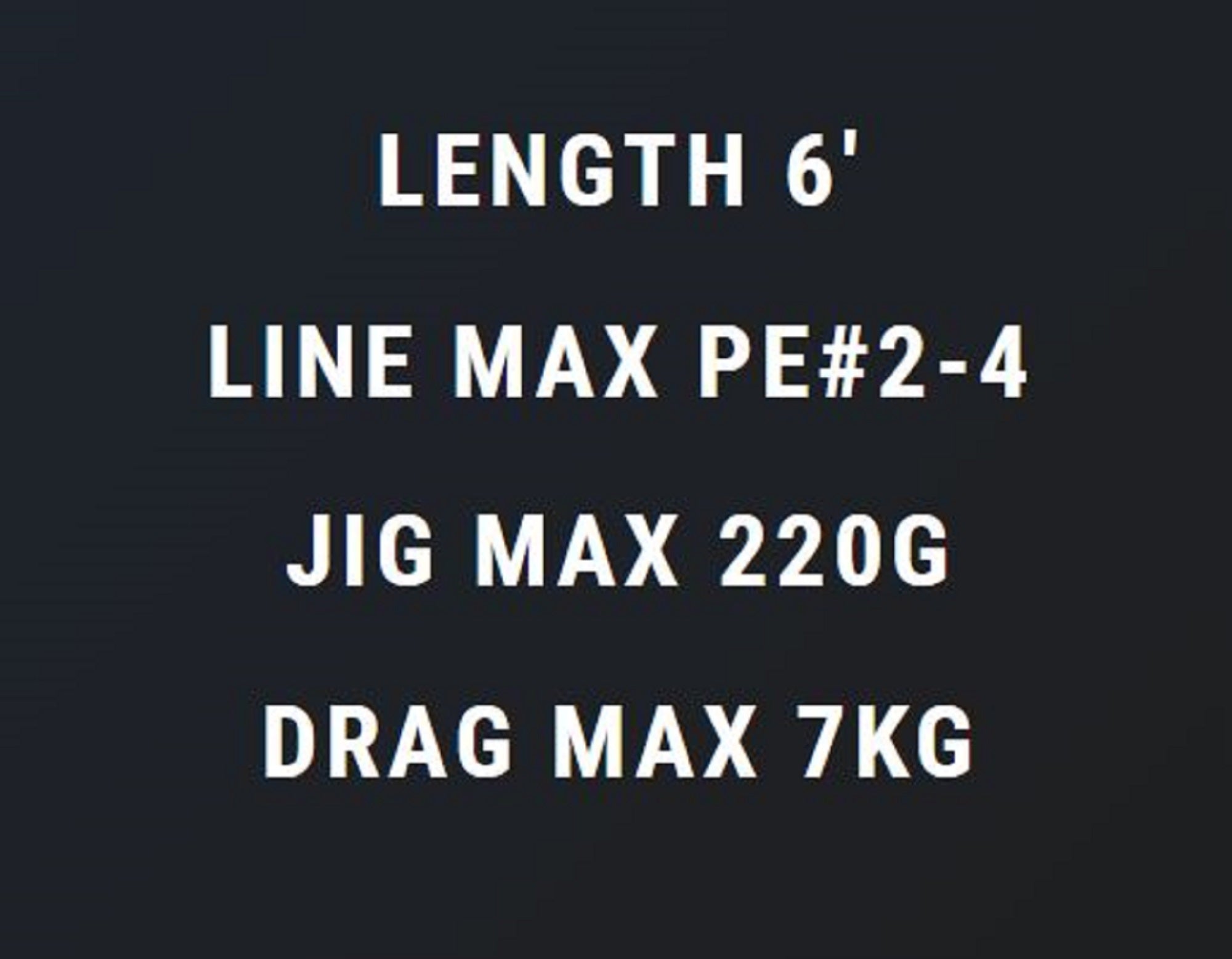 MC Works Rod Baitcast MT602LR/B SP P.E 2-4 Jig Max 220 grams (1058)