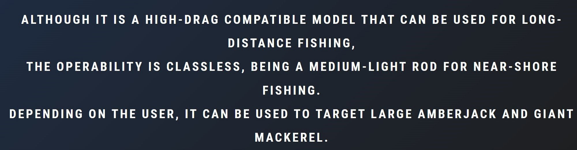 MC Works Rod Spinning DE614LR SP P.E 3-5 Jig Max 300 grams (1060)