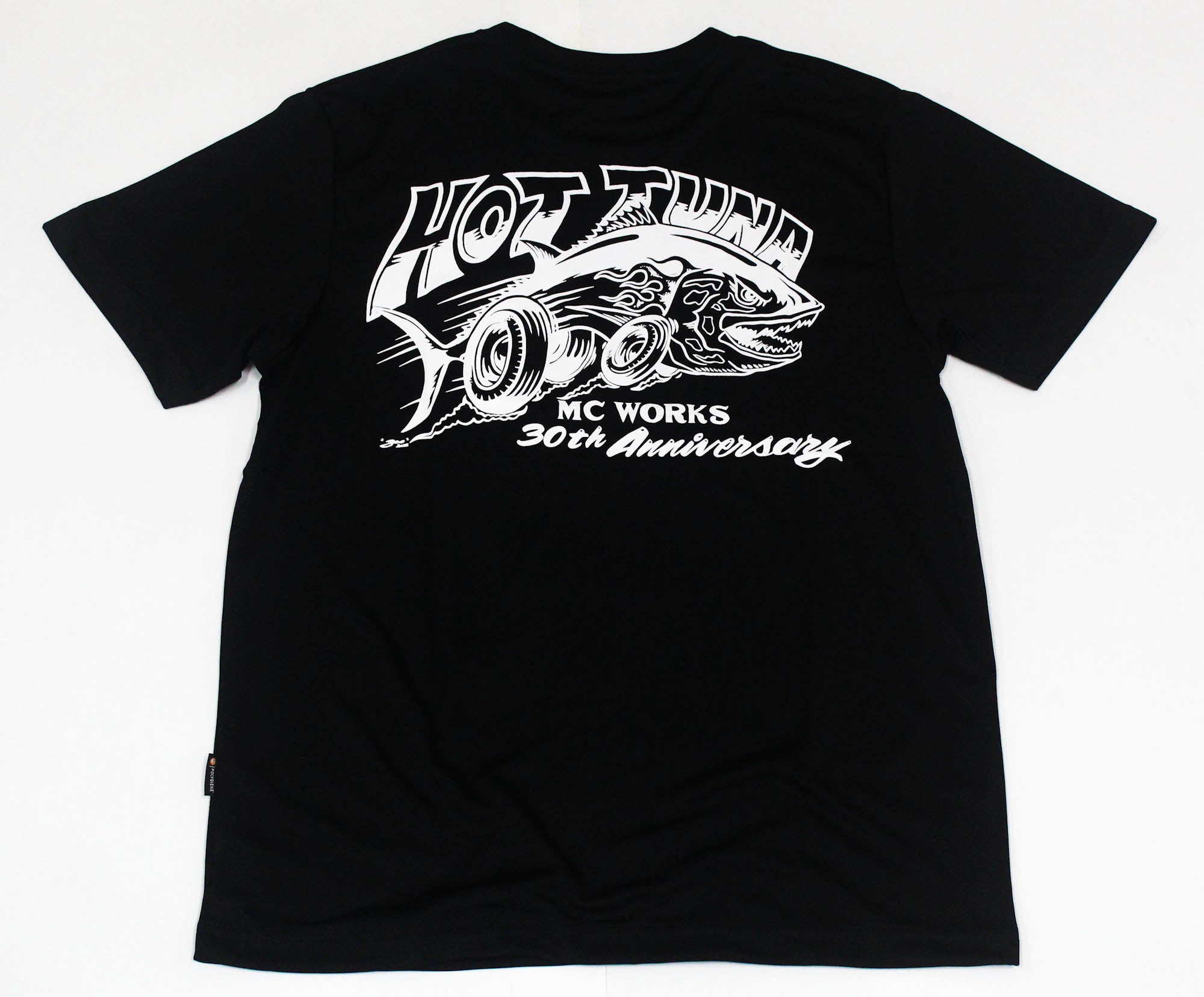 MC Works T Shirt Short Sleeve Hot Tuna Black Size M (1106)