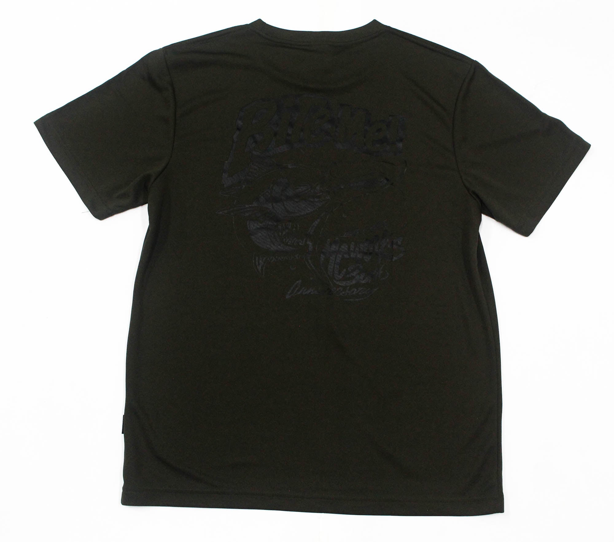 MC Works T Shirt Short Sleeve Bite Me Green Size M (1118)
