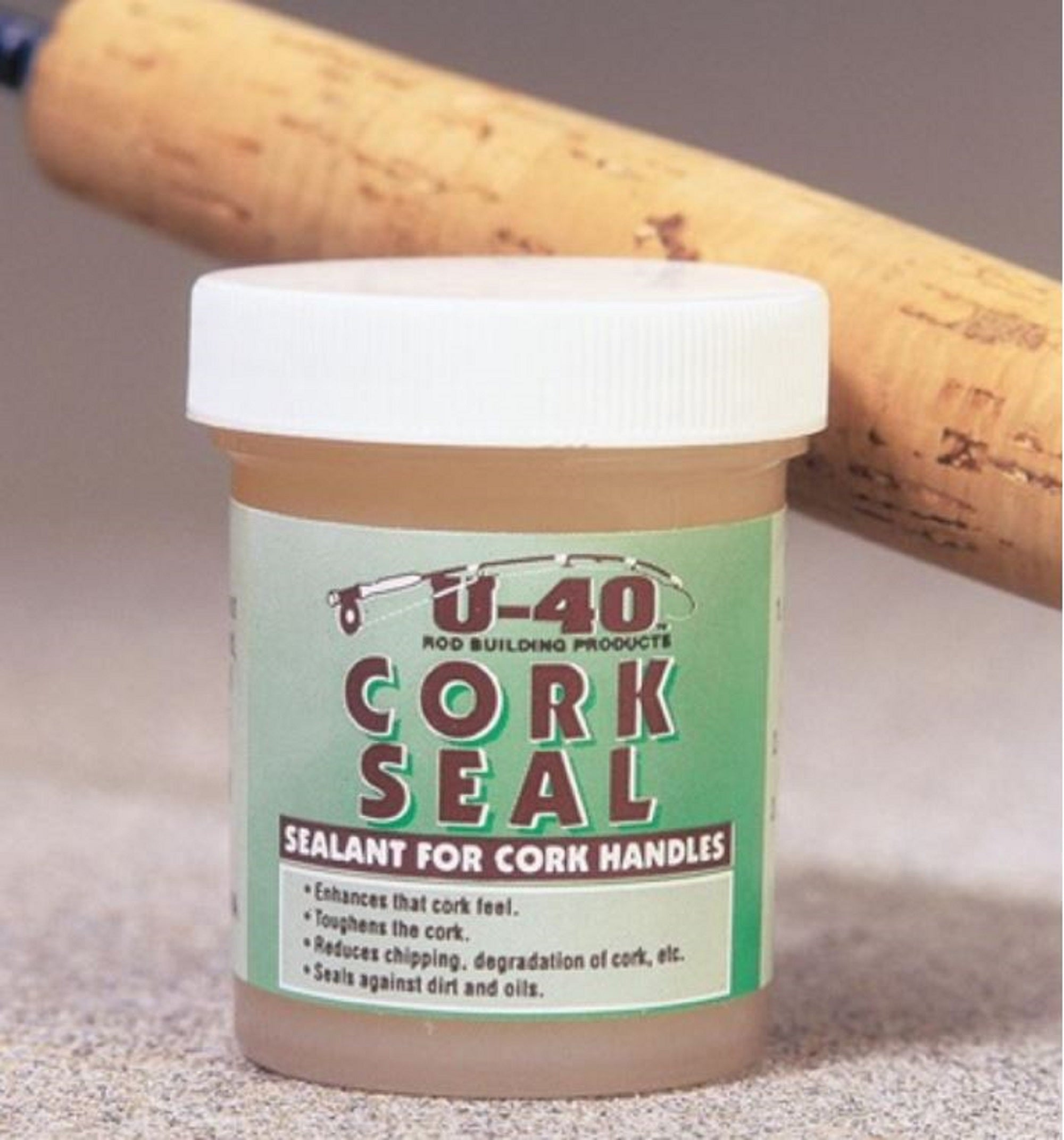 U40 Rod Building U40-3 Cork Seal 2oz (3008)