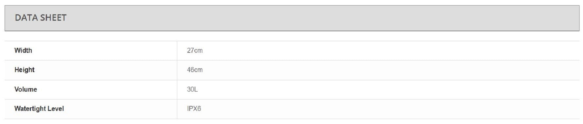 HPA Swell 30 Waterproof Tube Bag 27 x 46 cm 30 litres Orange (0490)