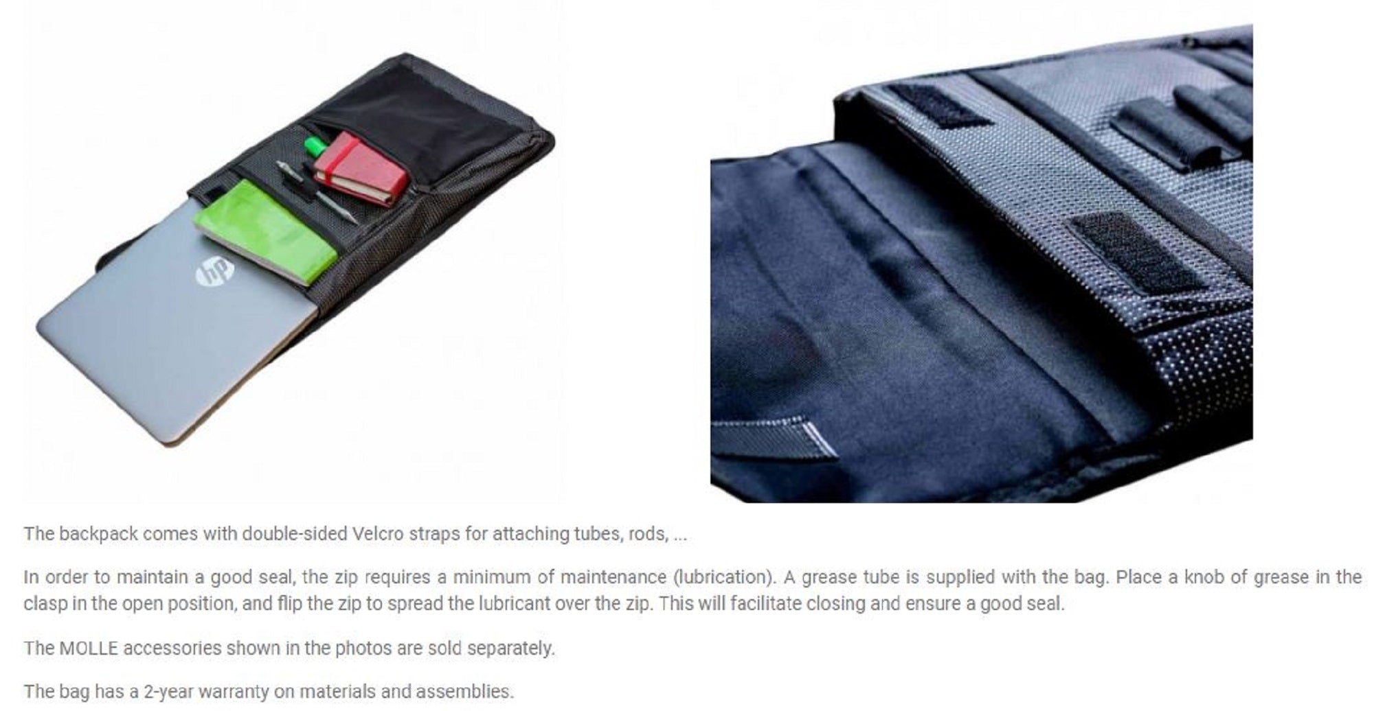 HPA Infladry 25 Backpack 50 x 28 x 18cm 25 litres Olive (0281)