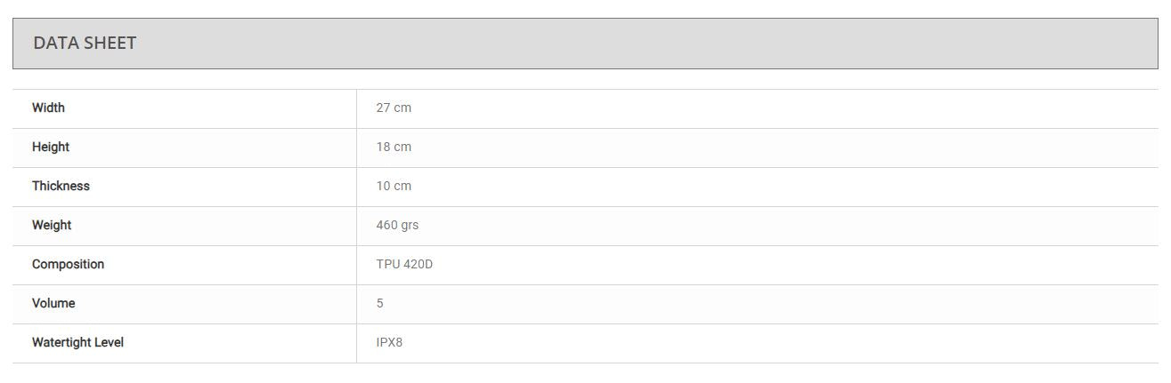 HPA Infladry 5 Waistpack 27 x 18 x 10cm 5 litres Olive (0298)