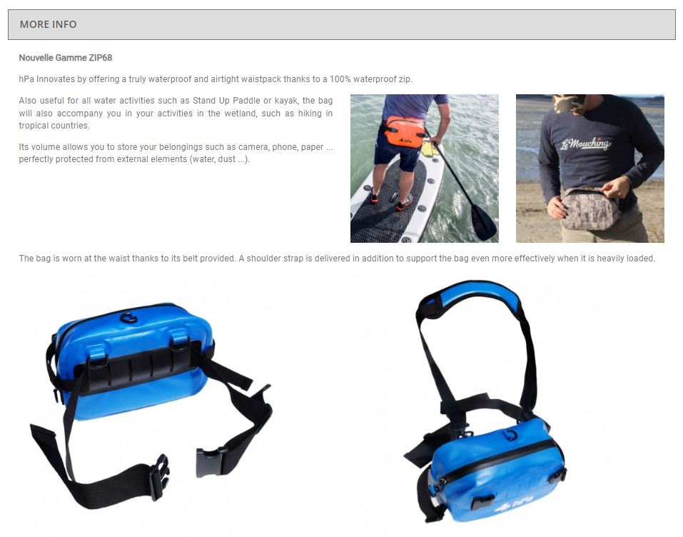 HPA Infladry 5 Waistpack 27 x 18 x 10cm 5 litres Olive (0298)