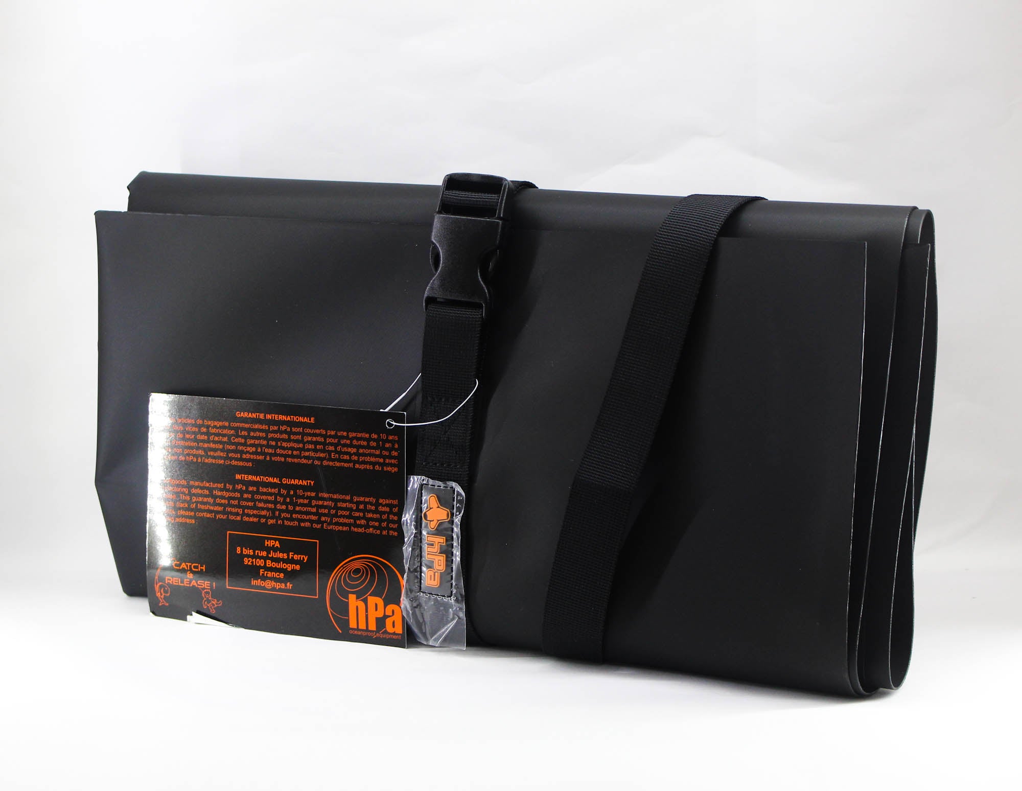 HPA Bag Lure Roll 10 Pouches Size L Black (0304)