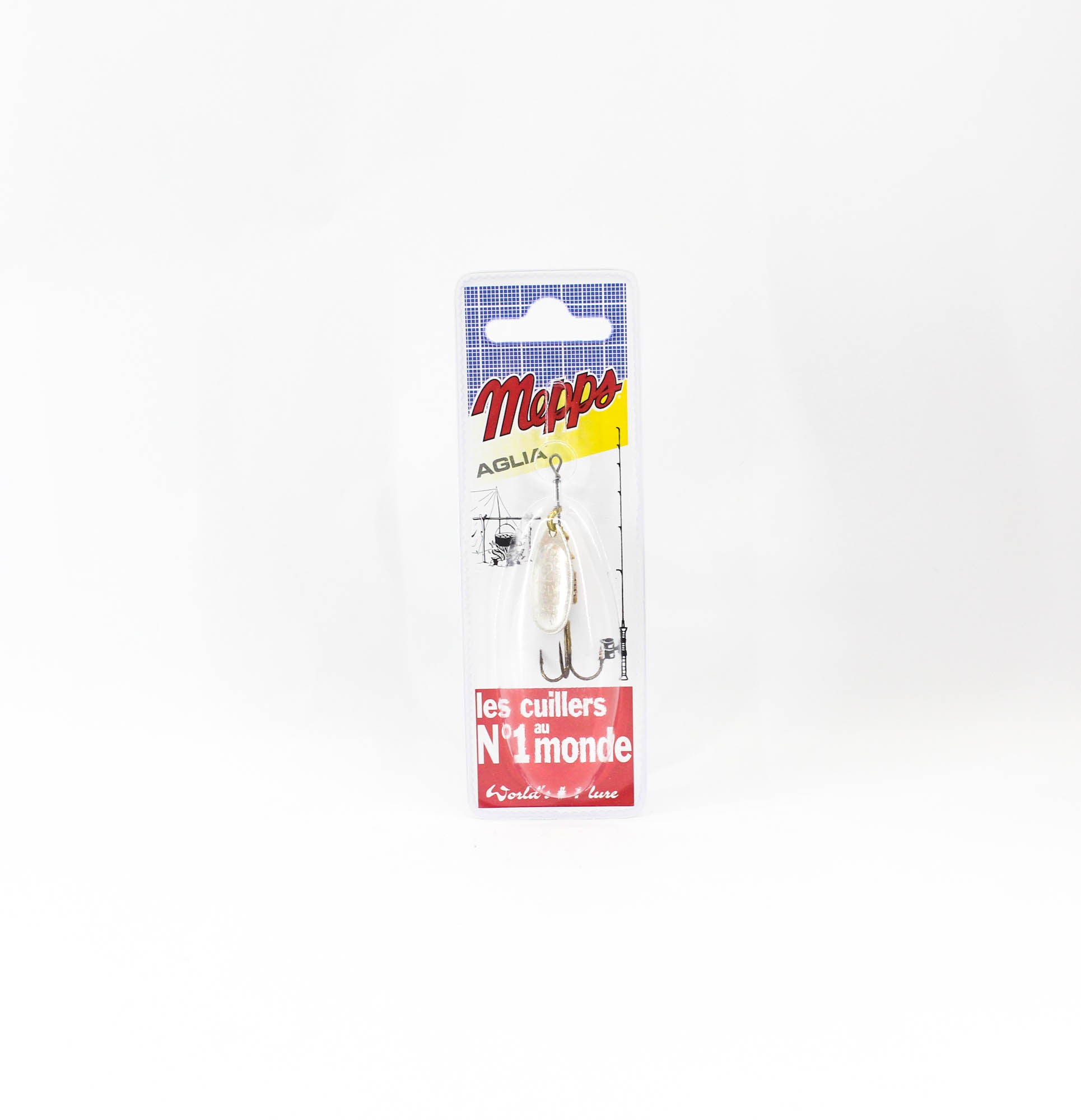 Mepps Aglia Spinner Sinking Lure Silver 2 (2283)